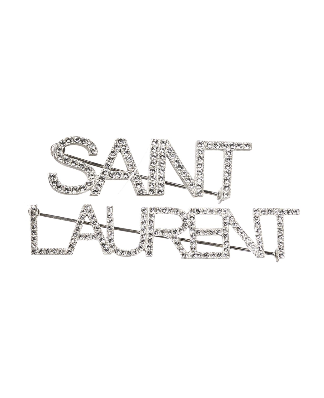 Saint Laurent Brooches - Silver