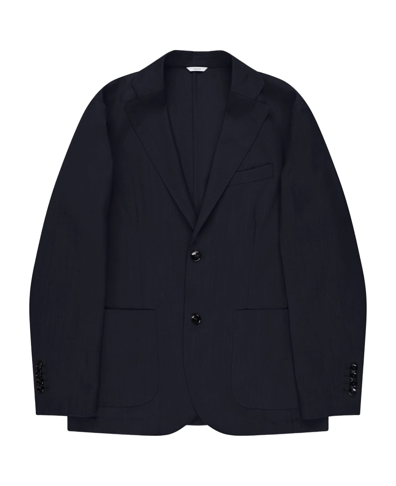 Cruna Single-breasted Jacket In Technical Fabric - NOTTE
