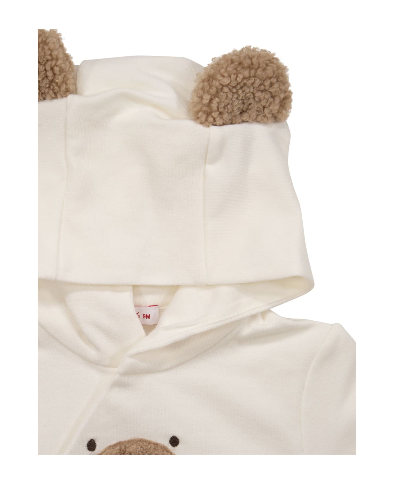 Il Gufo Teddy Bear Sleepsuit - Milk/nut ジャンプスーツ