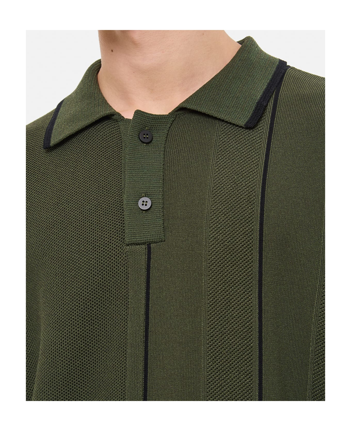 Jacquemus Juego Polo Shirt - Green ショートパンツ