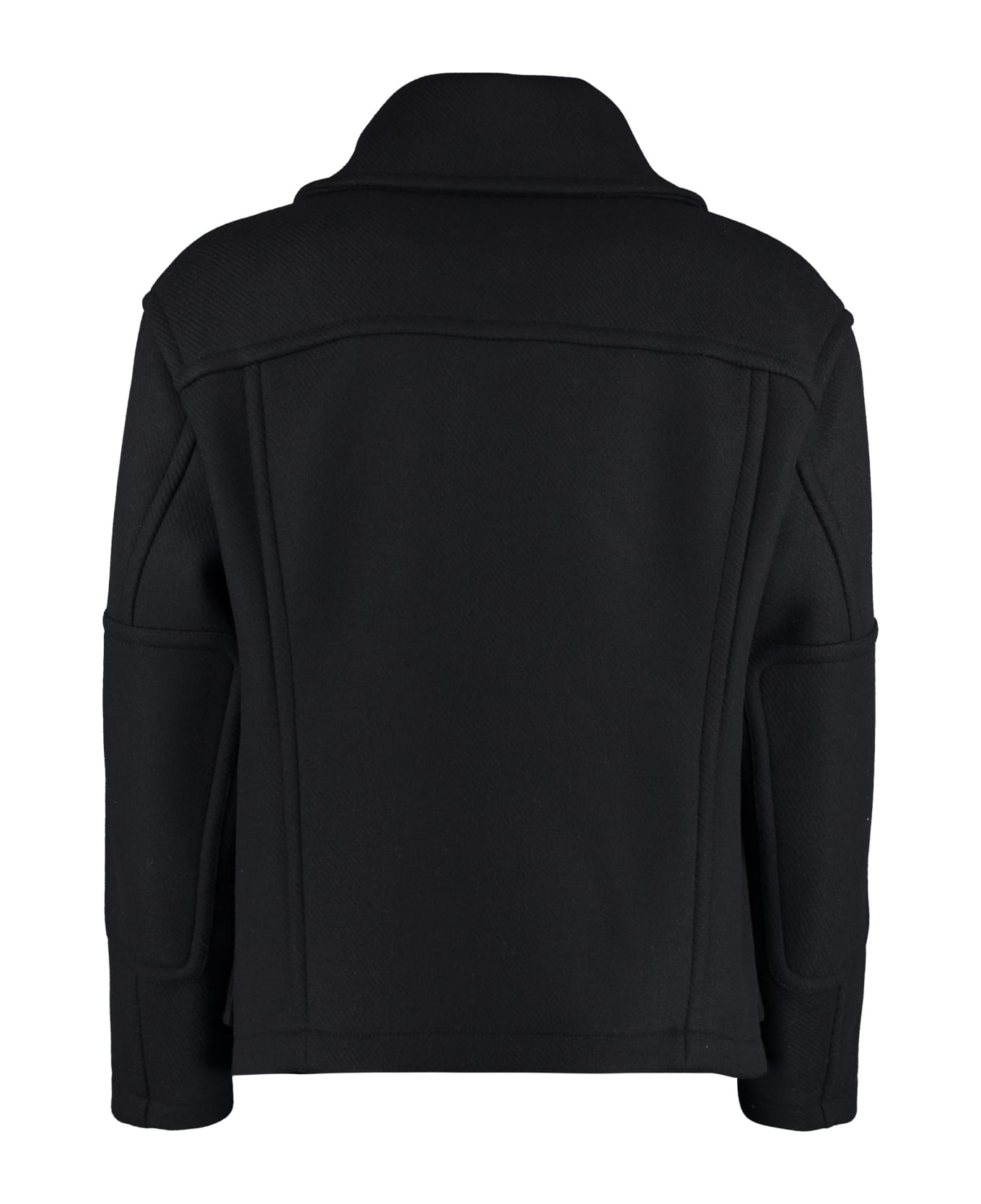 Versace Wool Blend Jacket - black