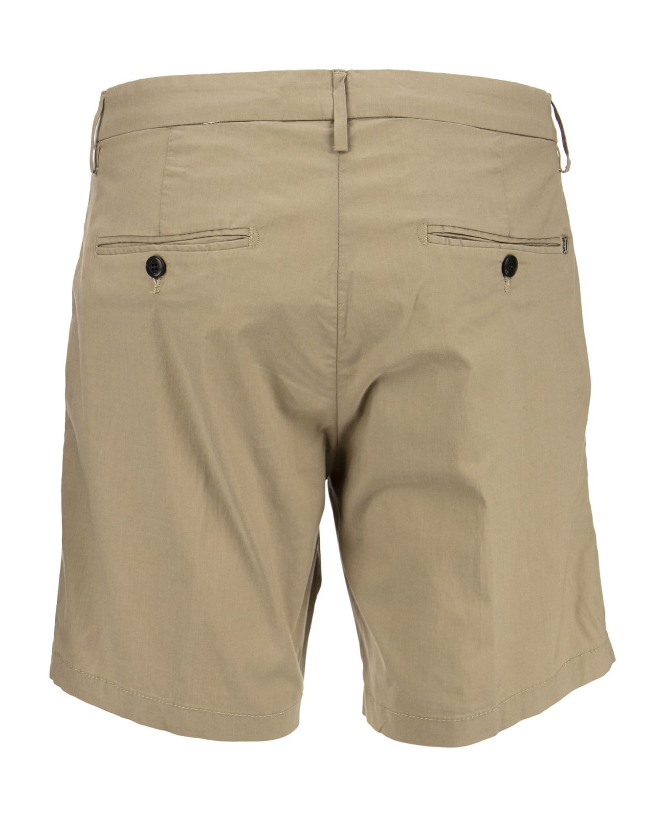 Dondup Fergus - Cotton Blend Shorts - Sand