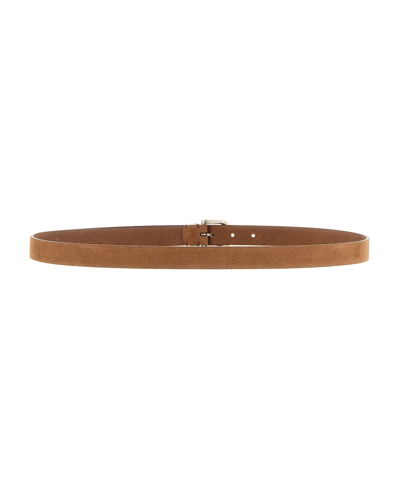 Brunello Cucinelli Suede Belt - Brown