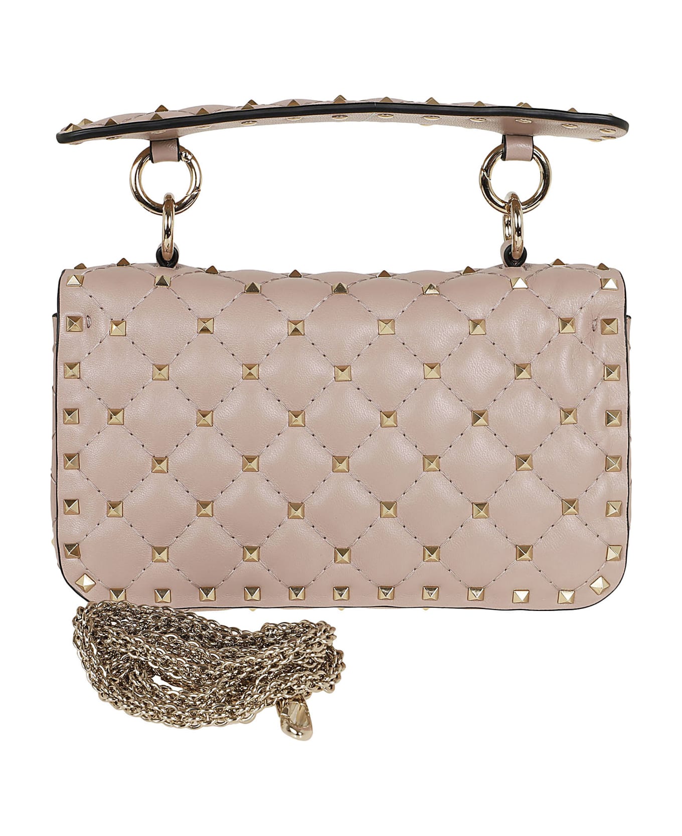 Valentino Garavani Small Shoulder Bag Rockstud Spike - Pink