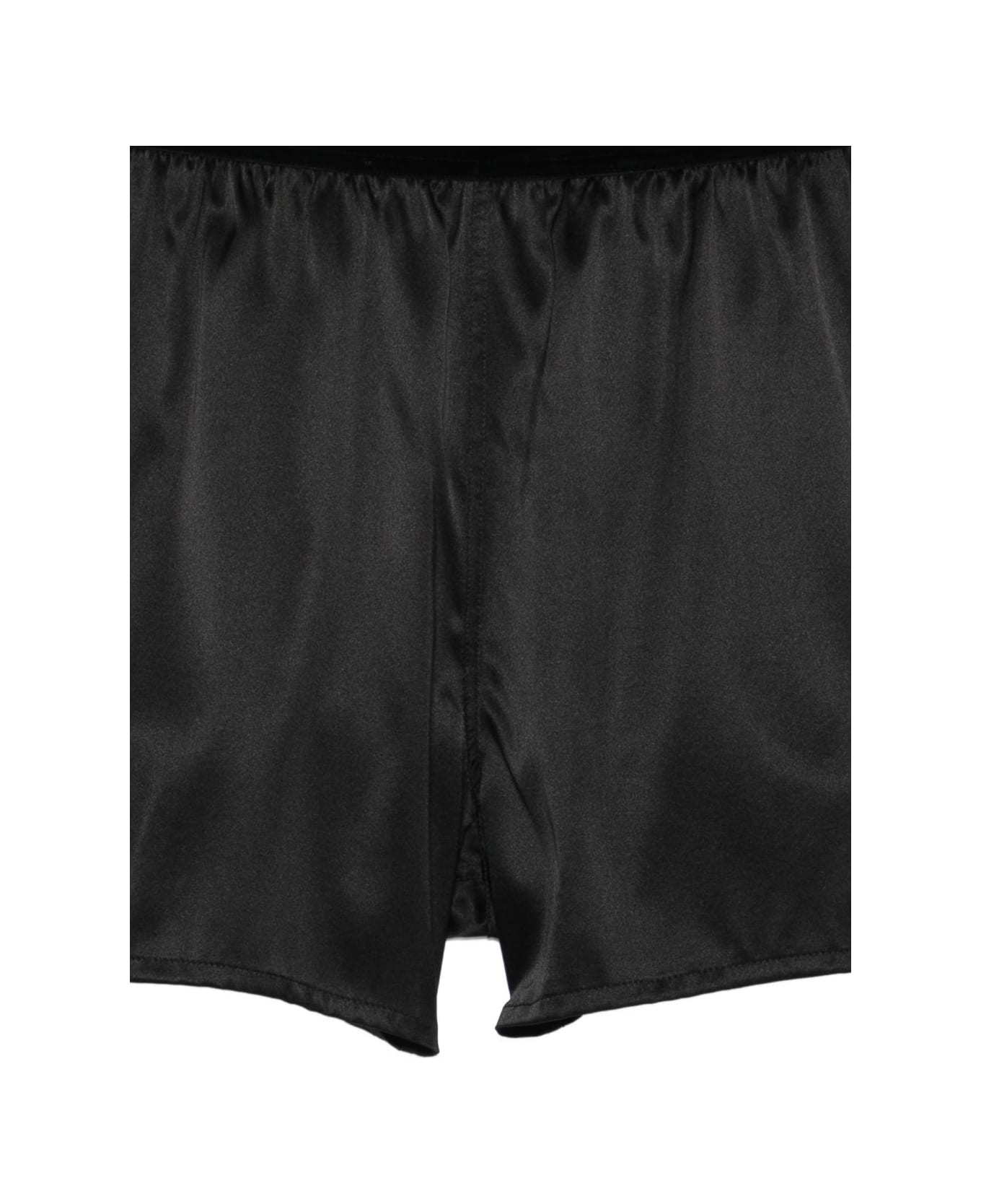 Tom Ford Silk Pajama Shorts - Black