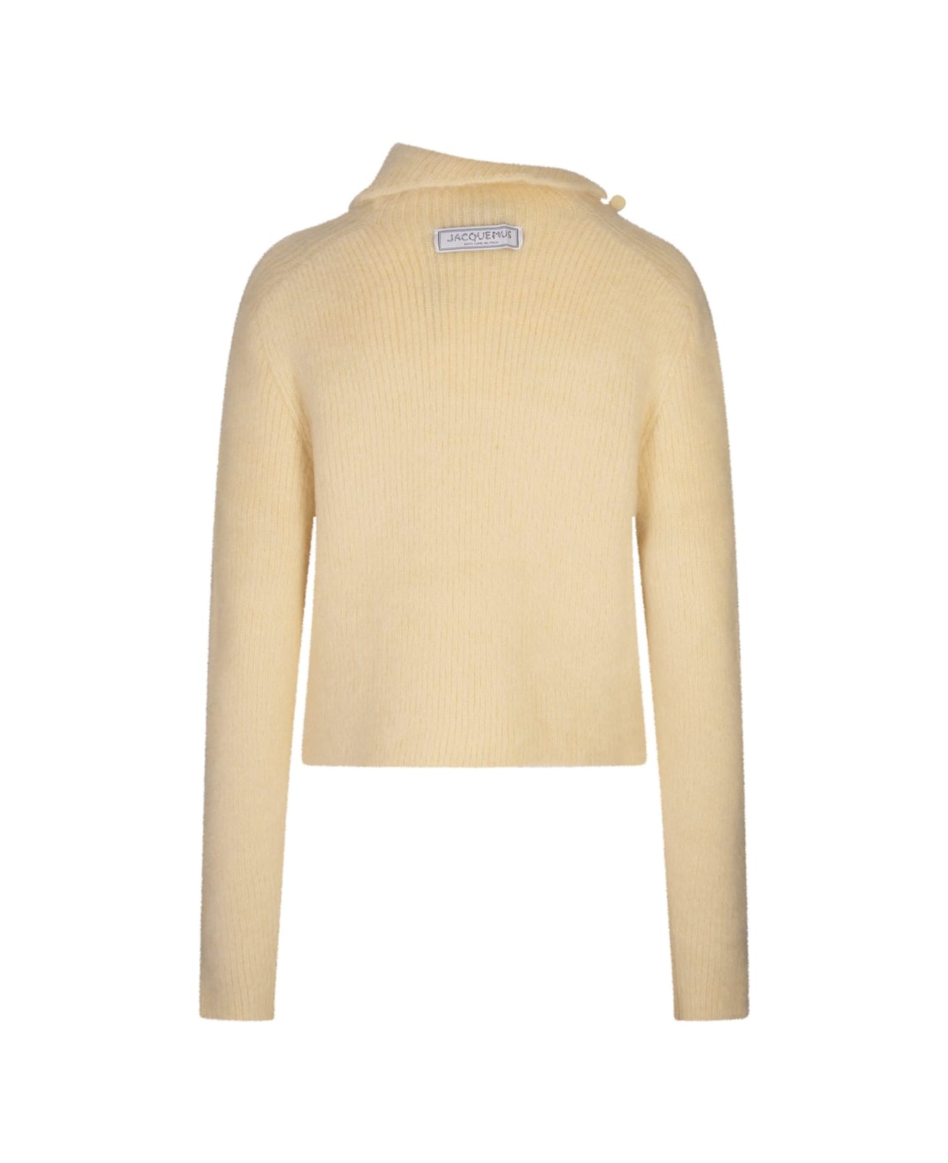 Jacquemus Turtleneck Striped Jumper - YELLOW ニットウェア