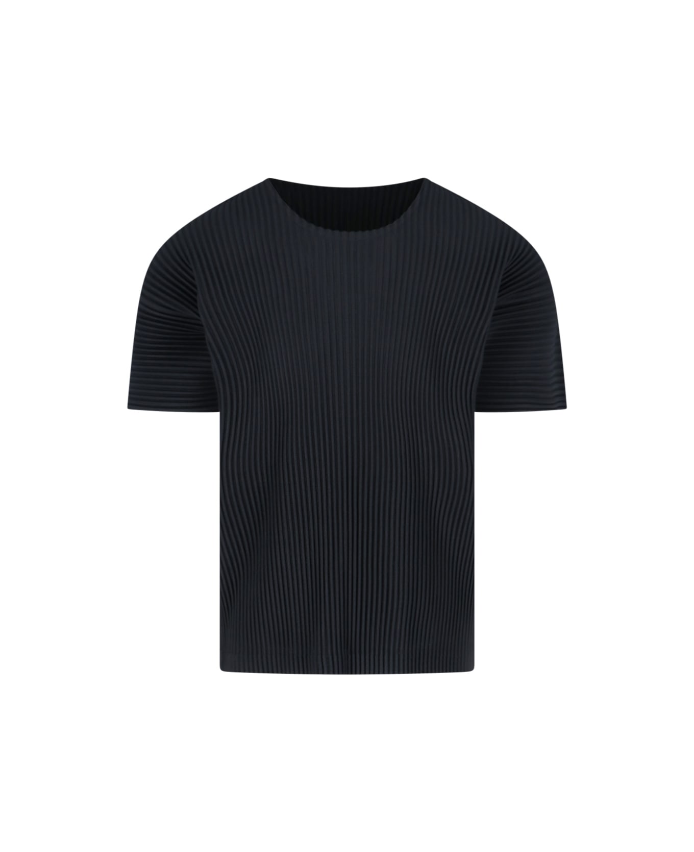 Homme Plissé Issey Miyake Pleated T-shirt - Black  