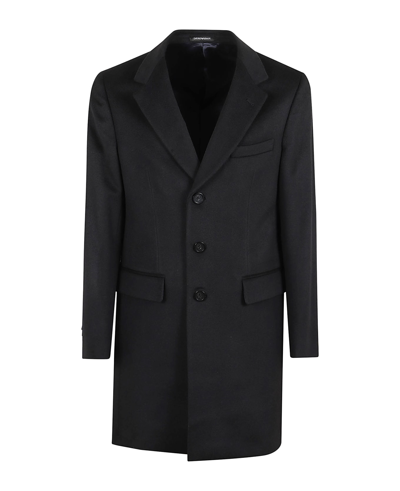 Emporio Armani Coat - Blu Navy
