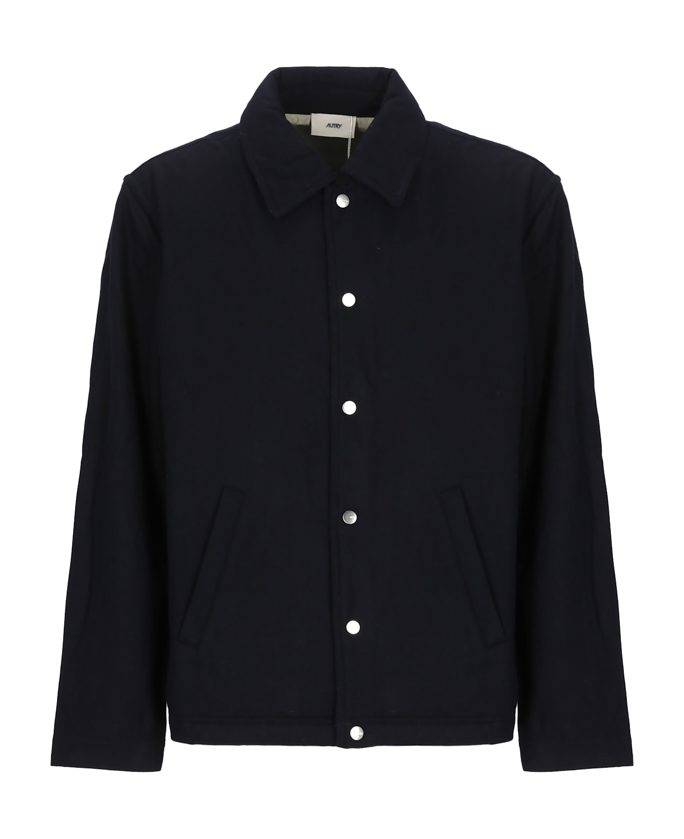 Autry Wool Blend Jacket - Blue