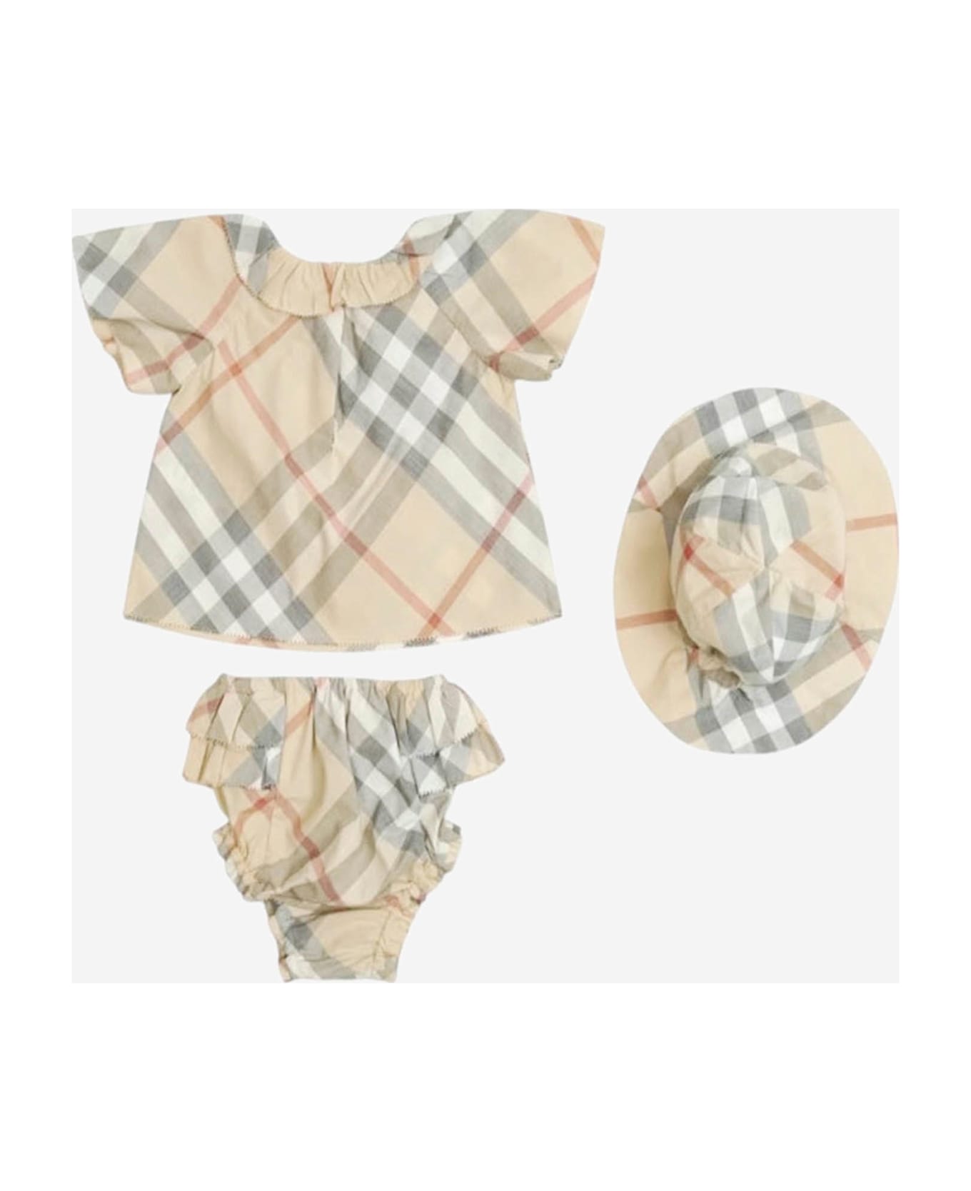 Burberry 3-piece Baby Set - Red