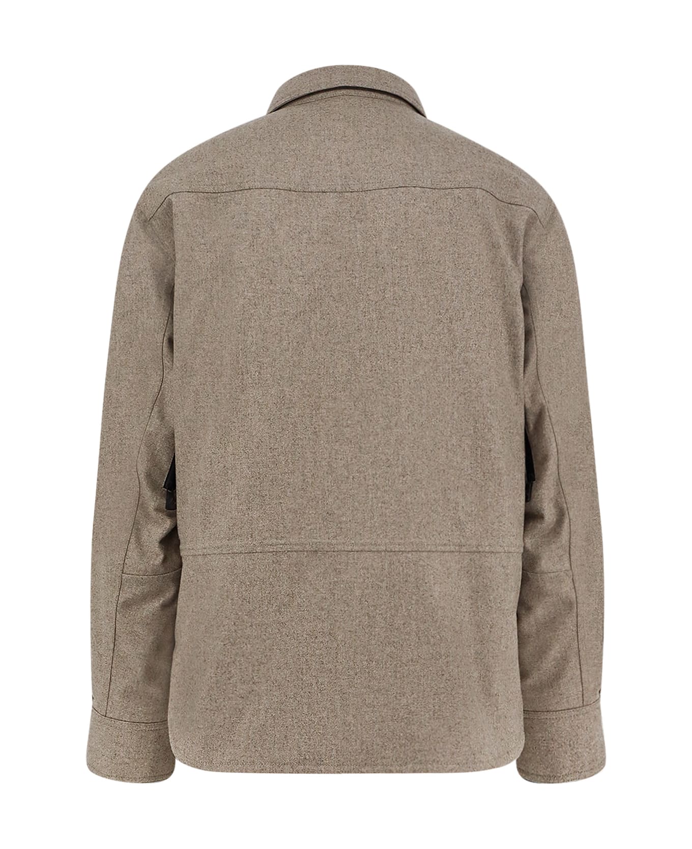 Moncler Grenoble Antuco Virgin Wool Jacket - Beige