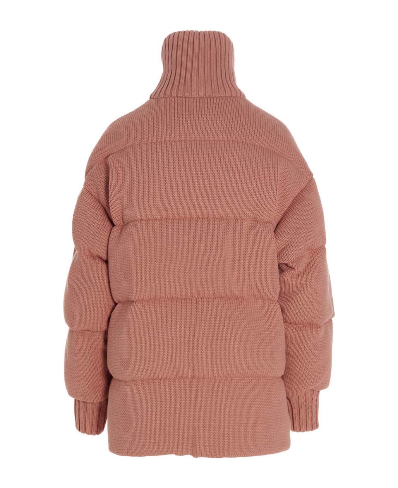 IENKI IENKI Knitted Puffer Jacket - Pink