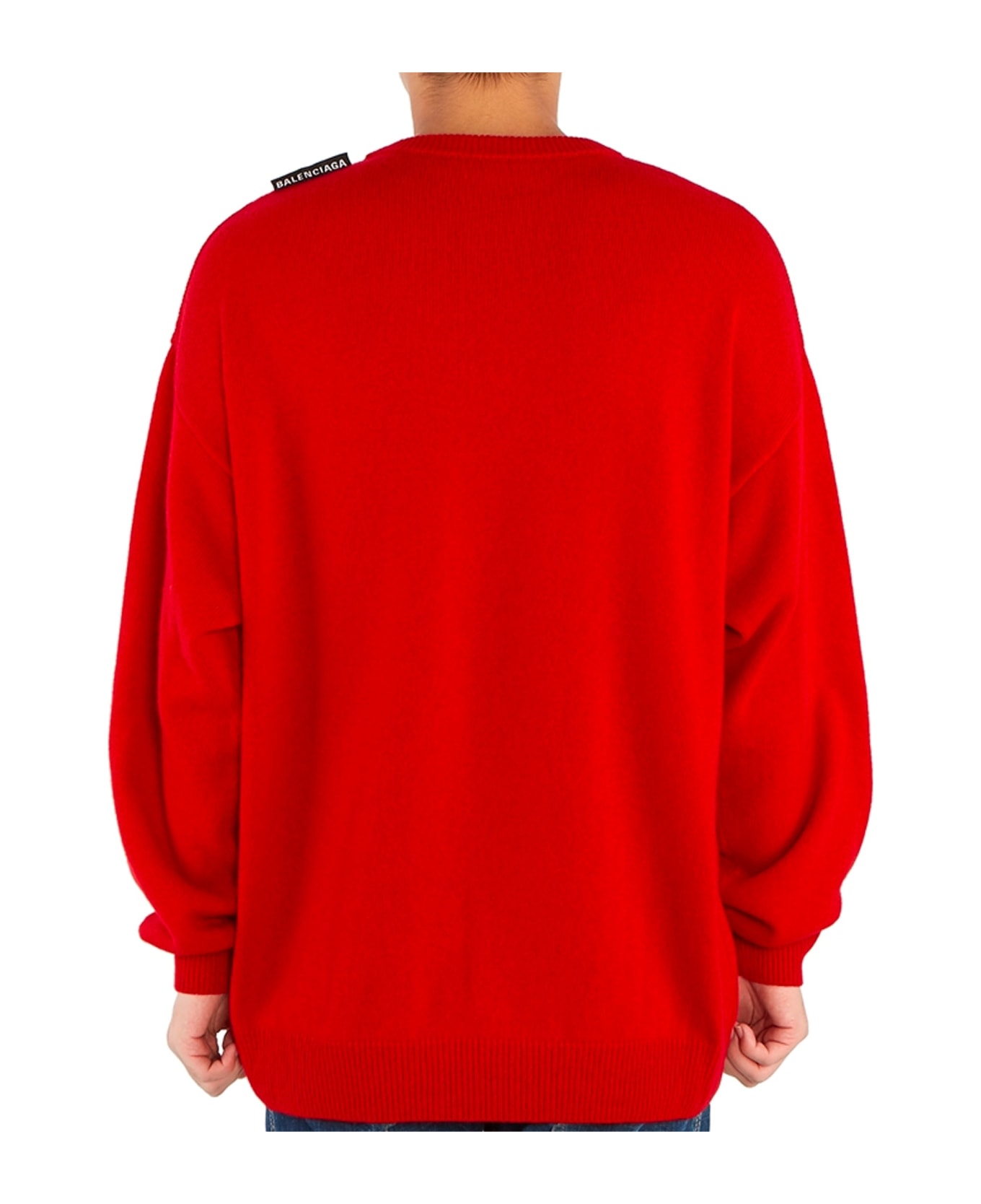 Balenciaga Cashmere Sweater - Red