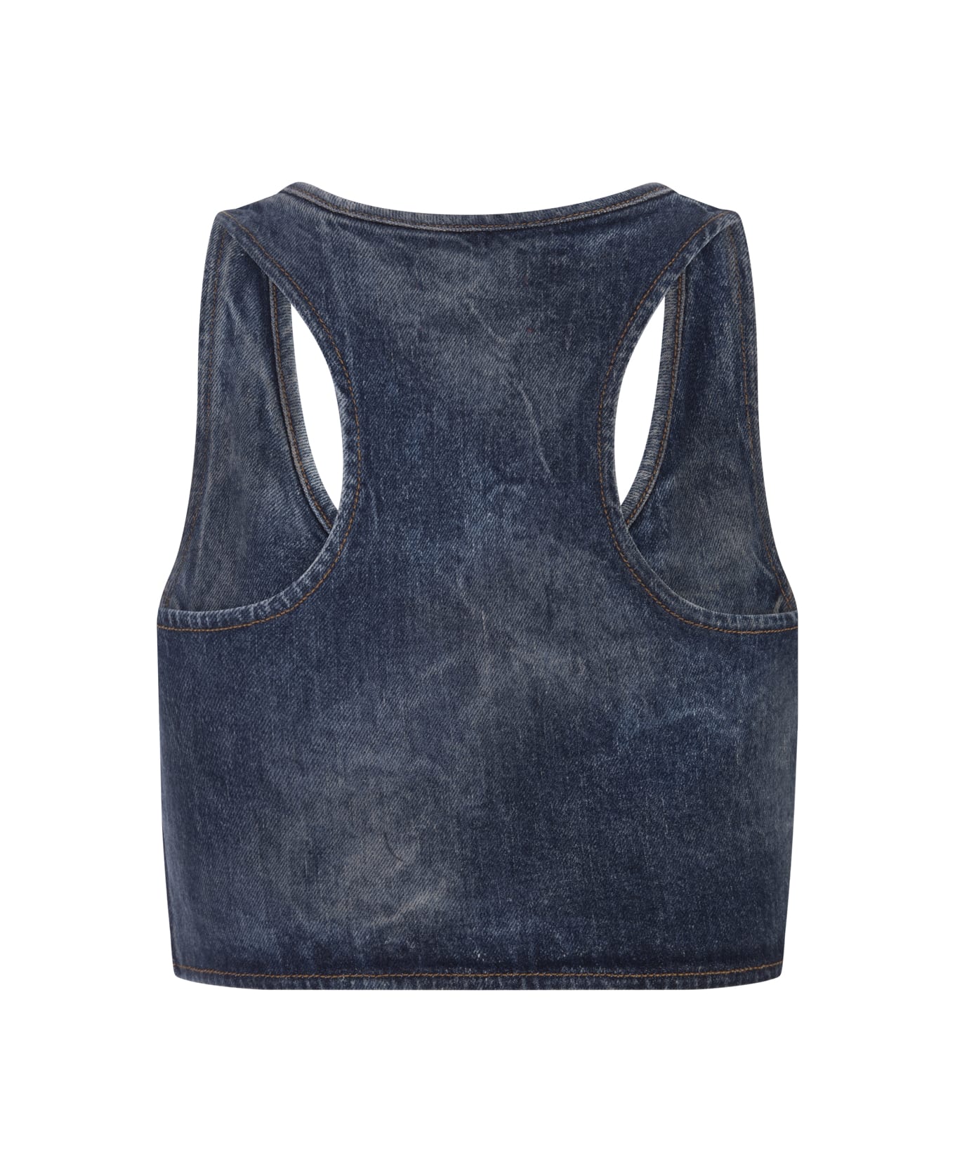 Diesel Blue De-top-fse Top - Blue