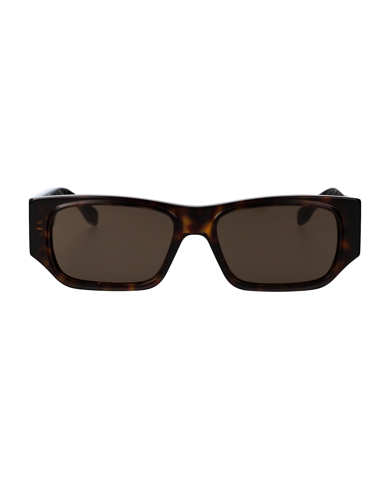 Fendi Eyewear Ff Squared Sunglasses - HAVANA