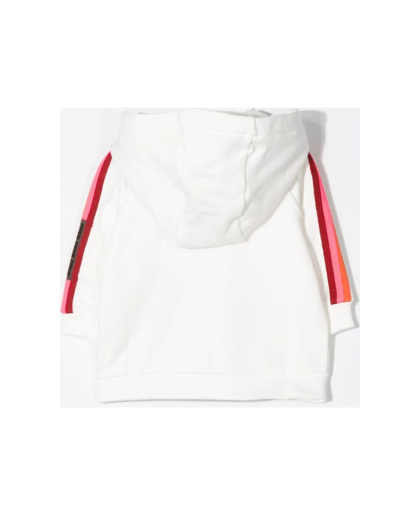 Fendi Sweatshirt With Zip - White ニットウェア＆スウェットシャツ