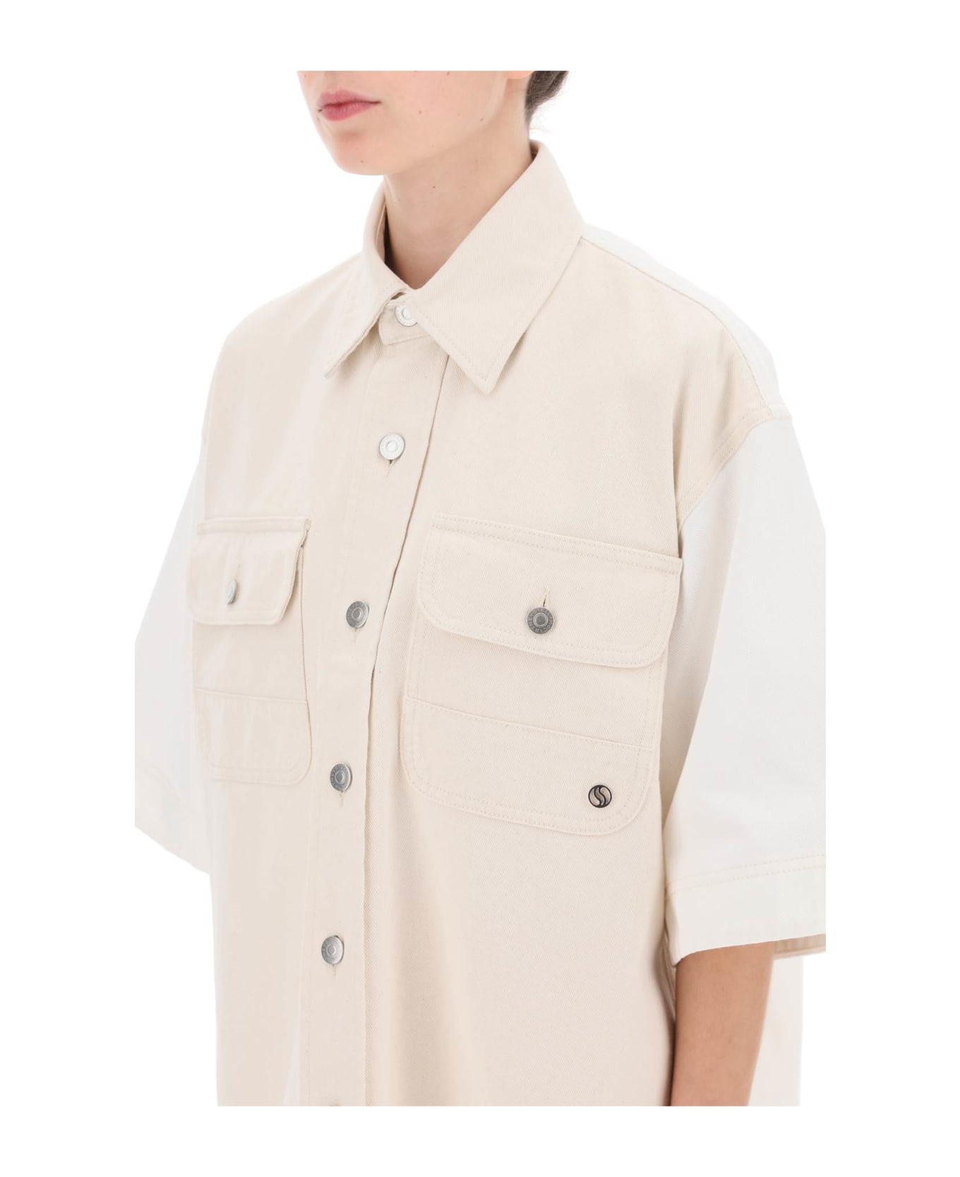 Stella McCartney Denim Shirt - WHITEECRU (White) シャツ