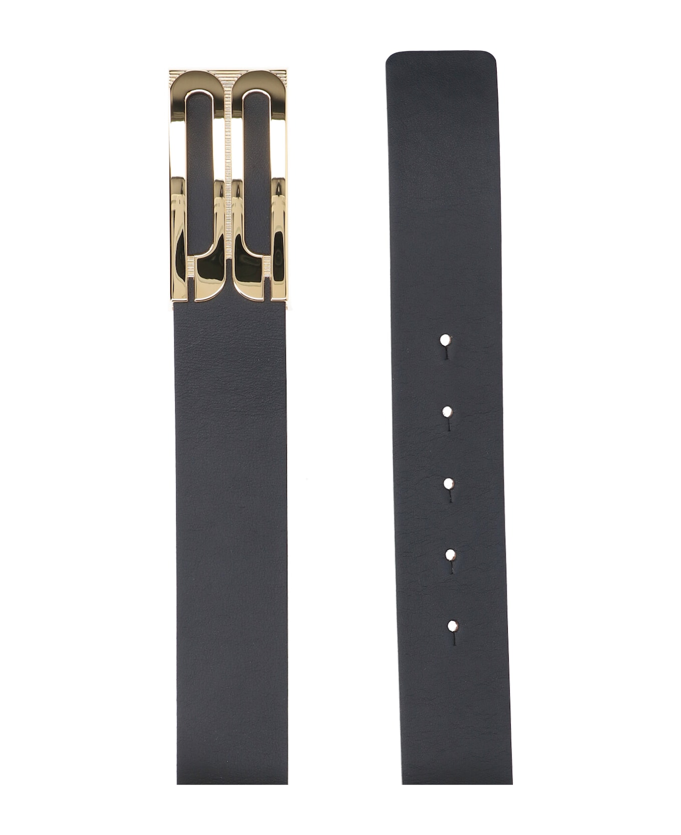 Victoria Beckham Jumbo Frame Belt - BLACK