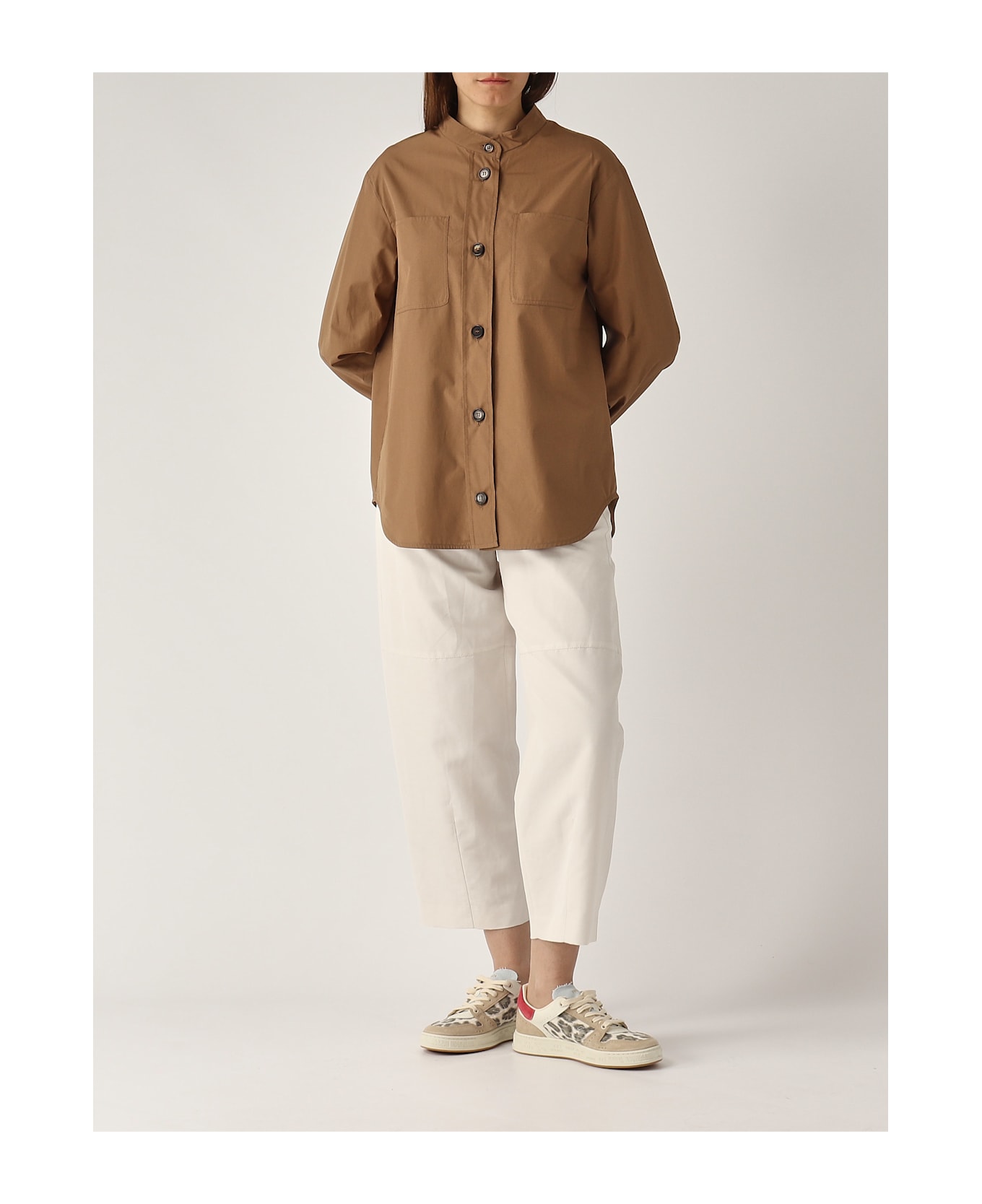 
S Max Mara Doris Blouse - CAMMELLO