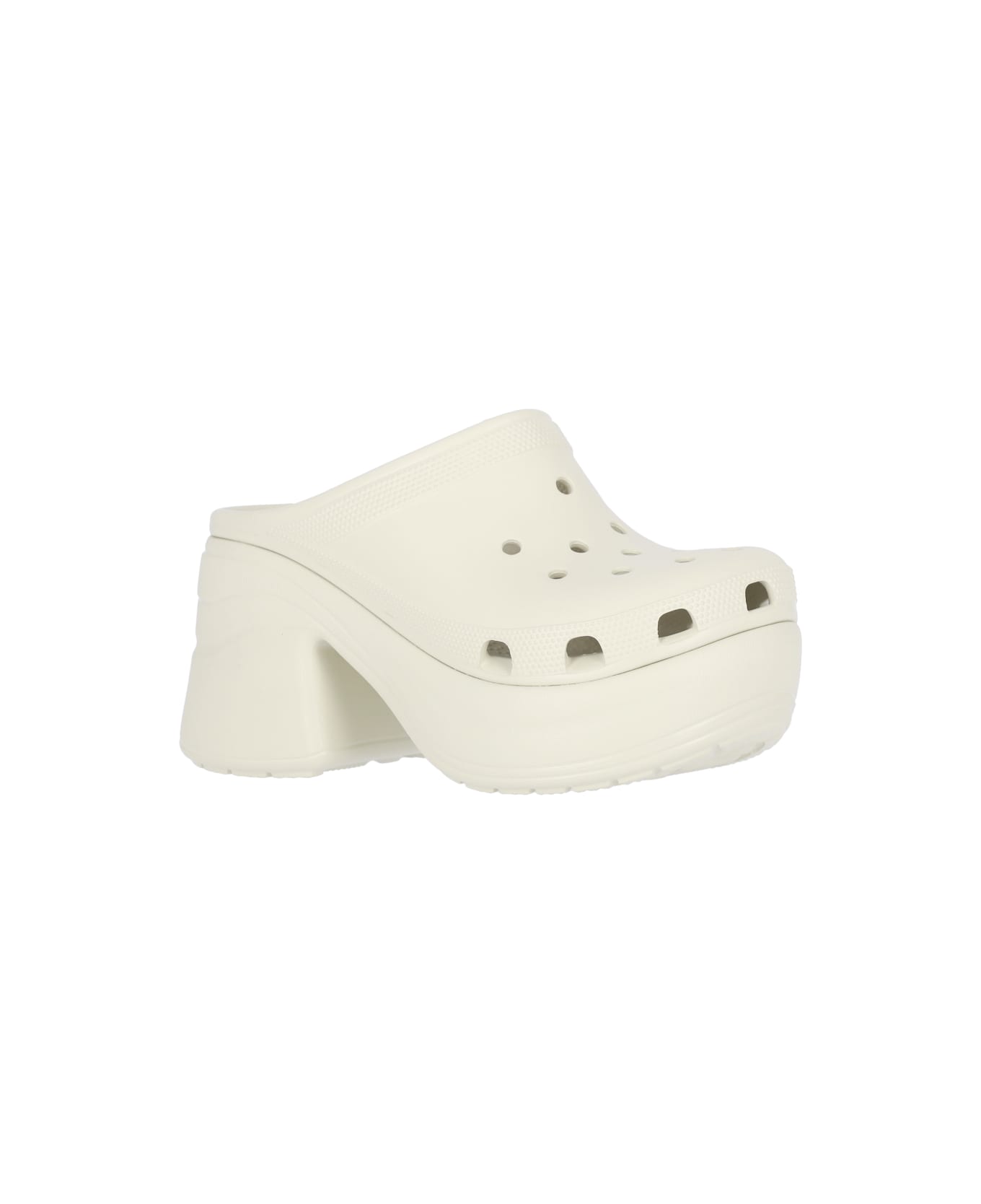 Crocs Mules Platform "siren" - Cream