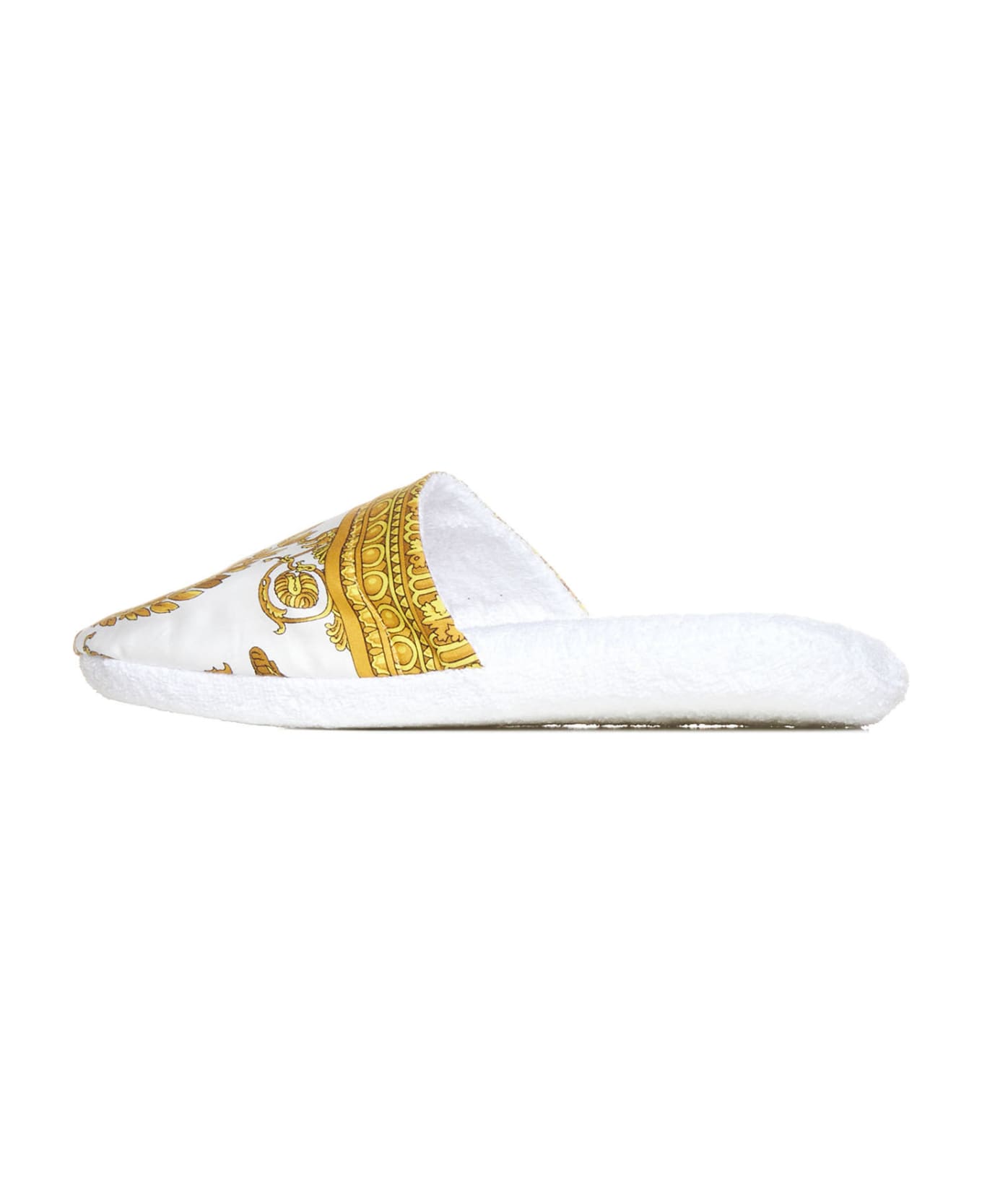 Versace Shoes - WHITE/YELLOW