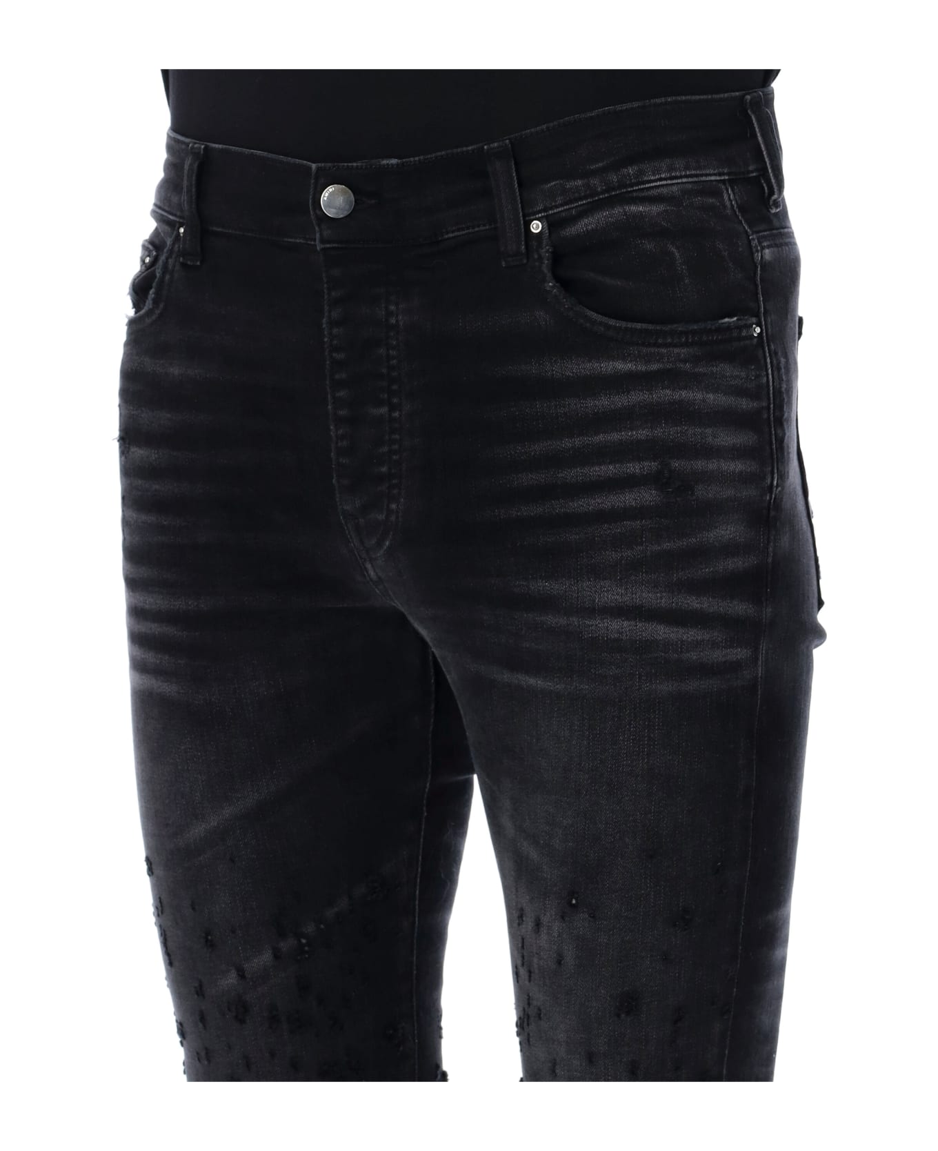 AMIRI Shotgun Skinny Jeans - FADED BLACK デニム
