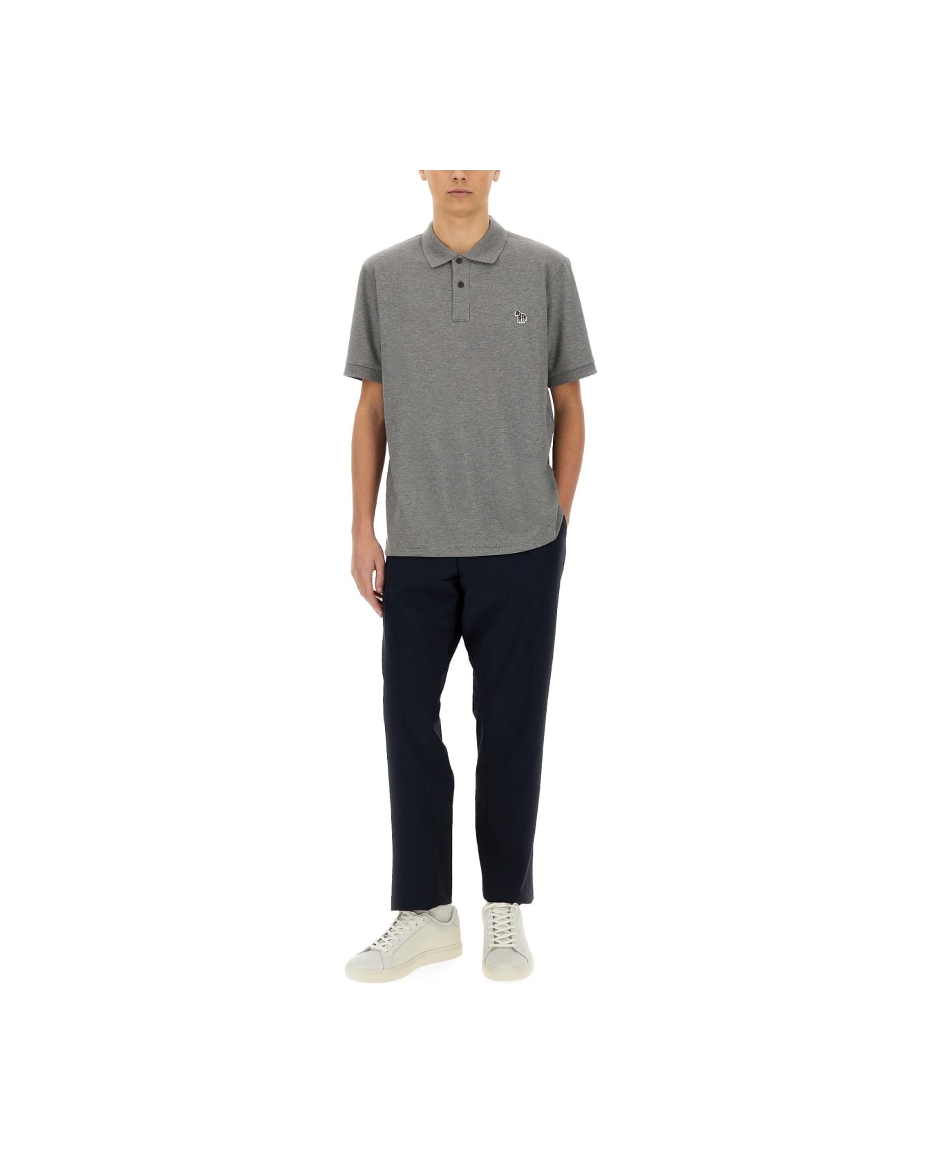 PS by Paul Smith "zebra" Polo. - GREY