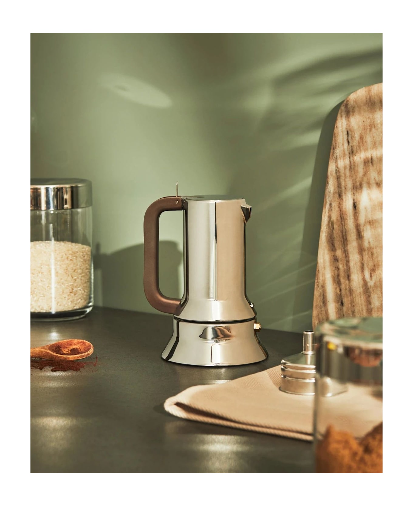 Alessi Caffettiera Espresso 6 Tazze - Acciaio