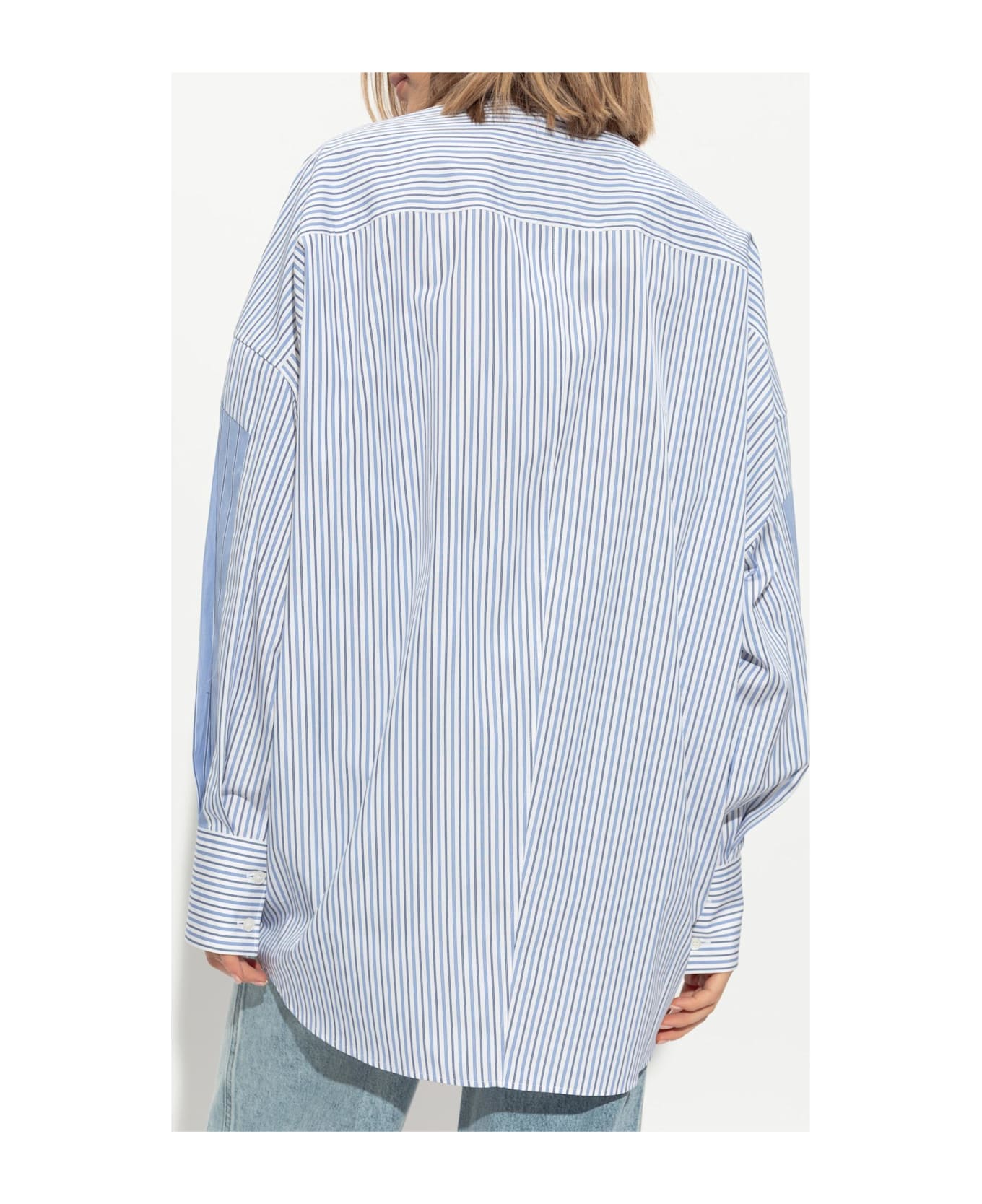 Stella McCartney Shirt With Pocket - AZURE