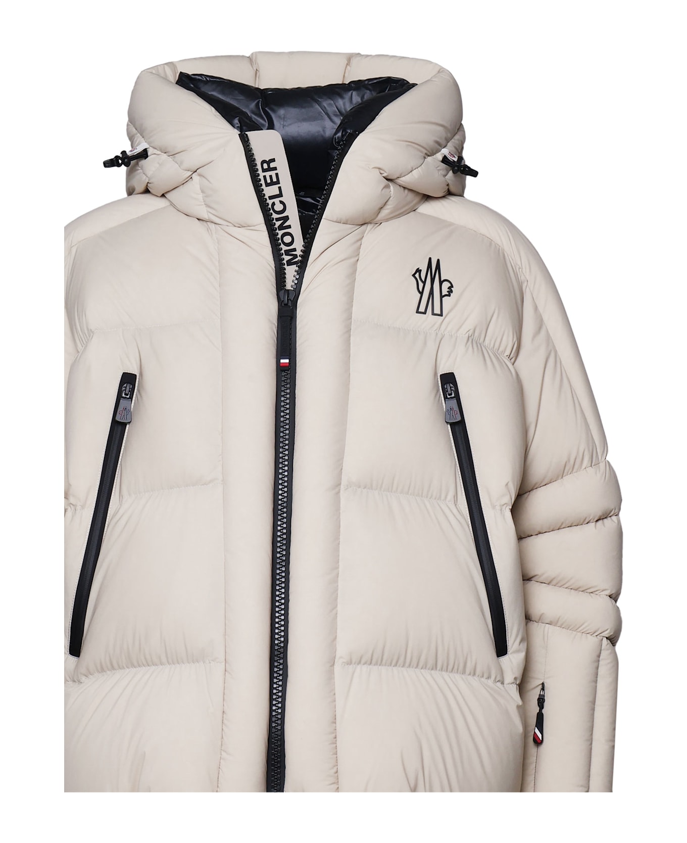 Moncler Grenoble Cherferie Jacket In Nylon - White