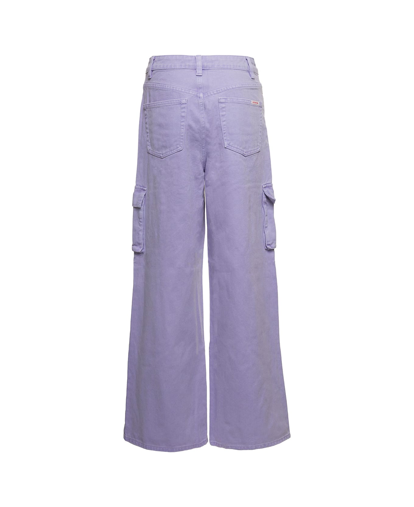 self-portrait Cargo Jeans - Purple