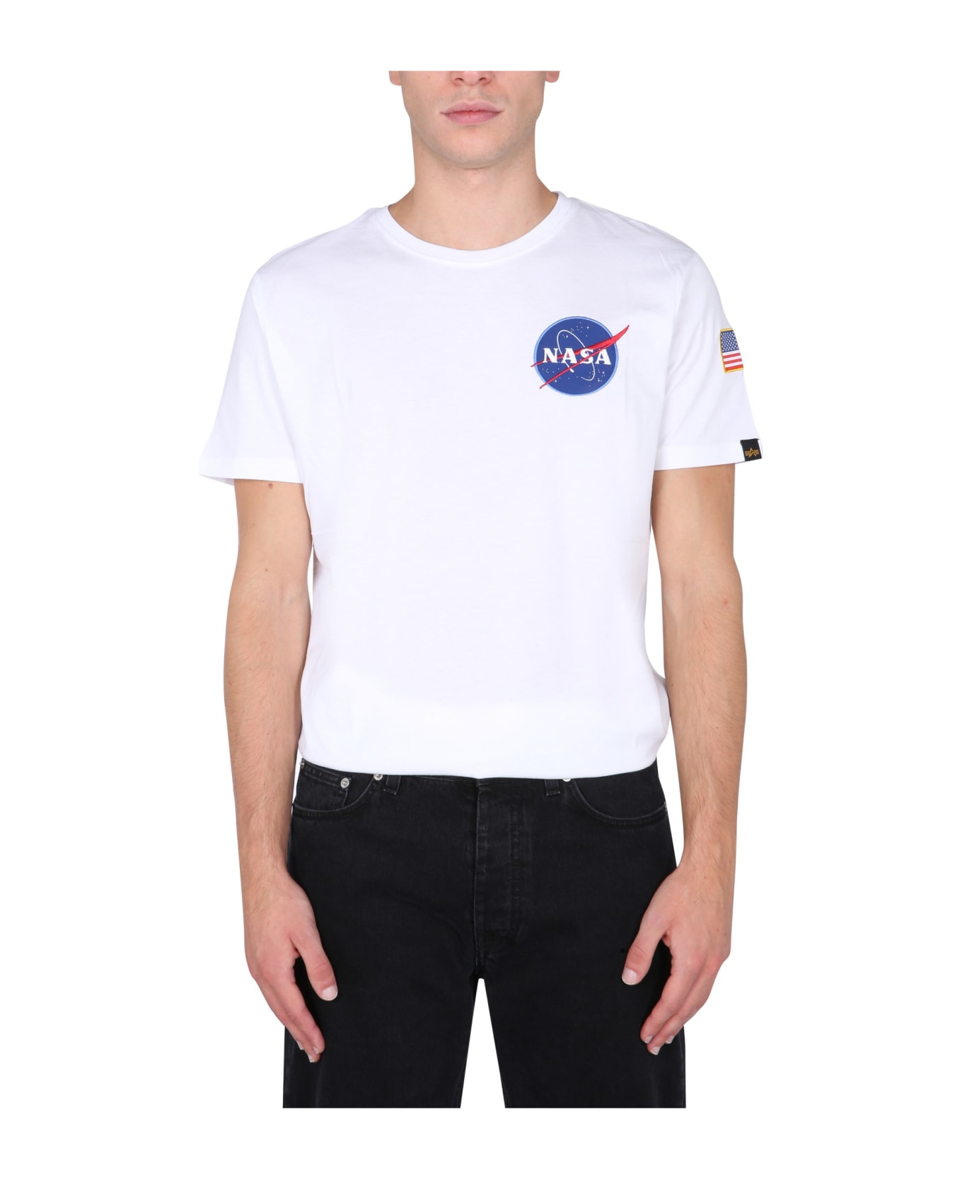 Alpha Industries Space Shuttle T-shirt - WHITE