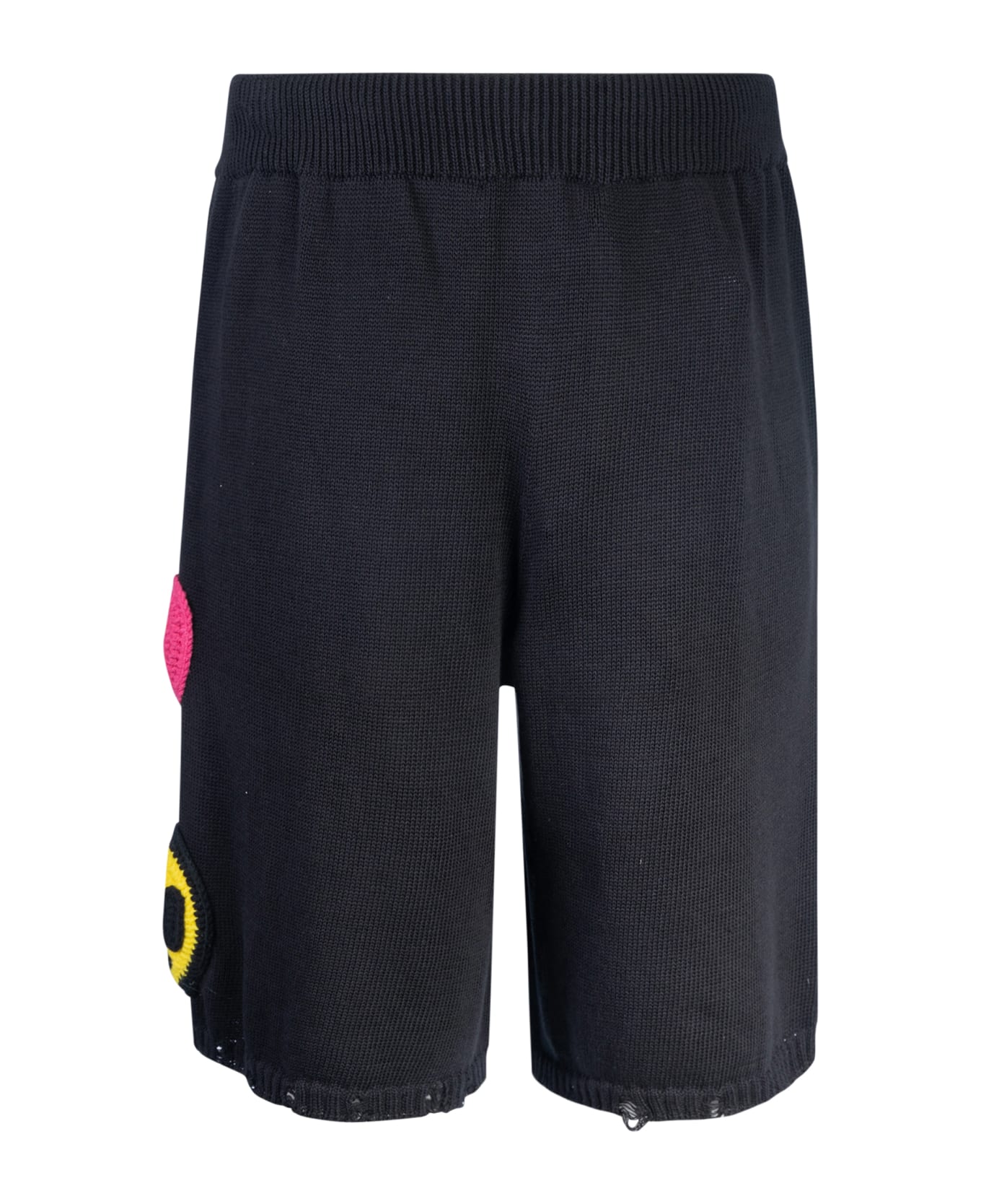 Barrow Multi-patch Laced Shorts - Black