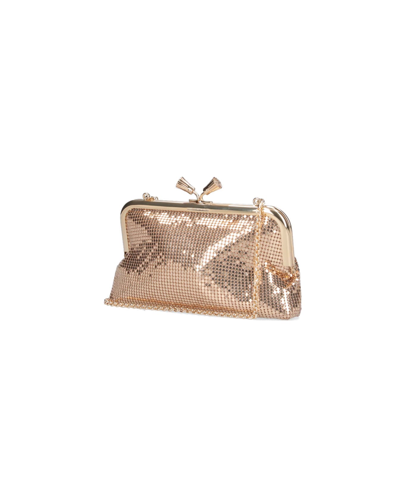 Anya Hindmarch 'maud' Pouch - Gold