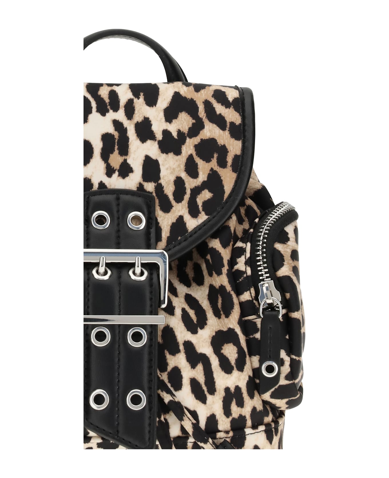 Ganni Animalier Print Nano Backpack
