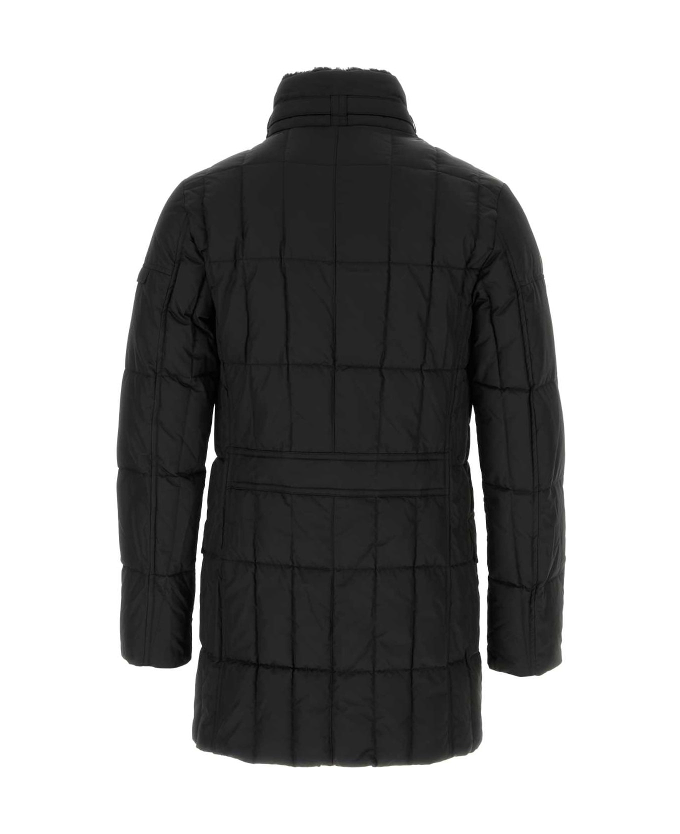 Moorer Black Polyester Morris Down Jacket - NERO