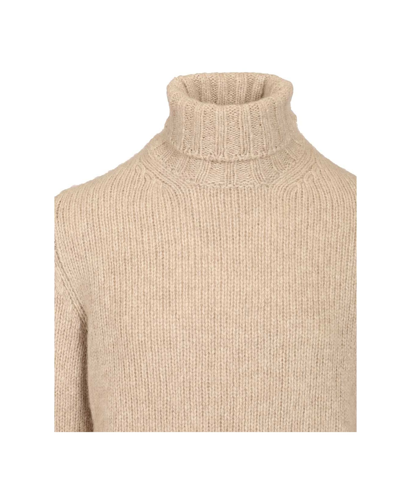 Fedeli Turtleneck Sweater - NEUTRALS