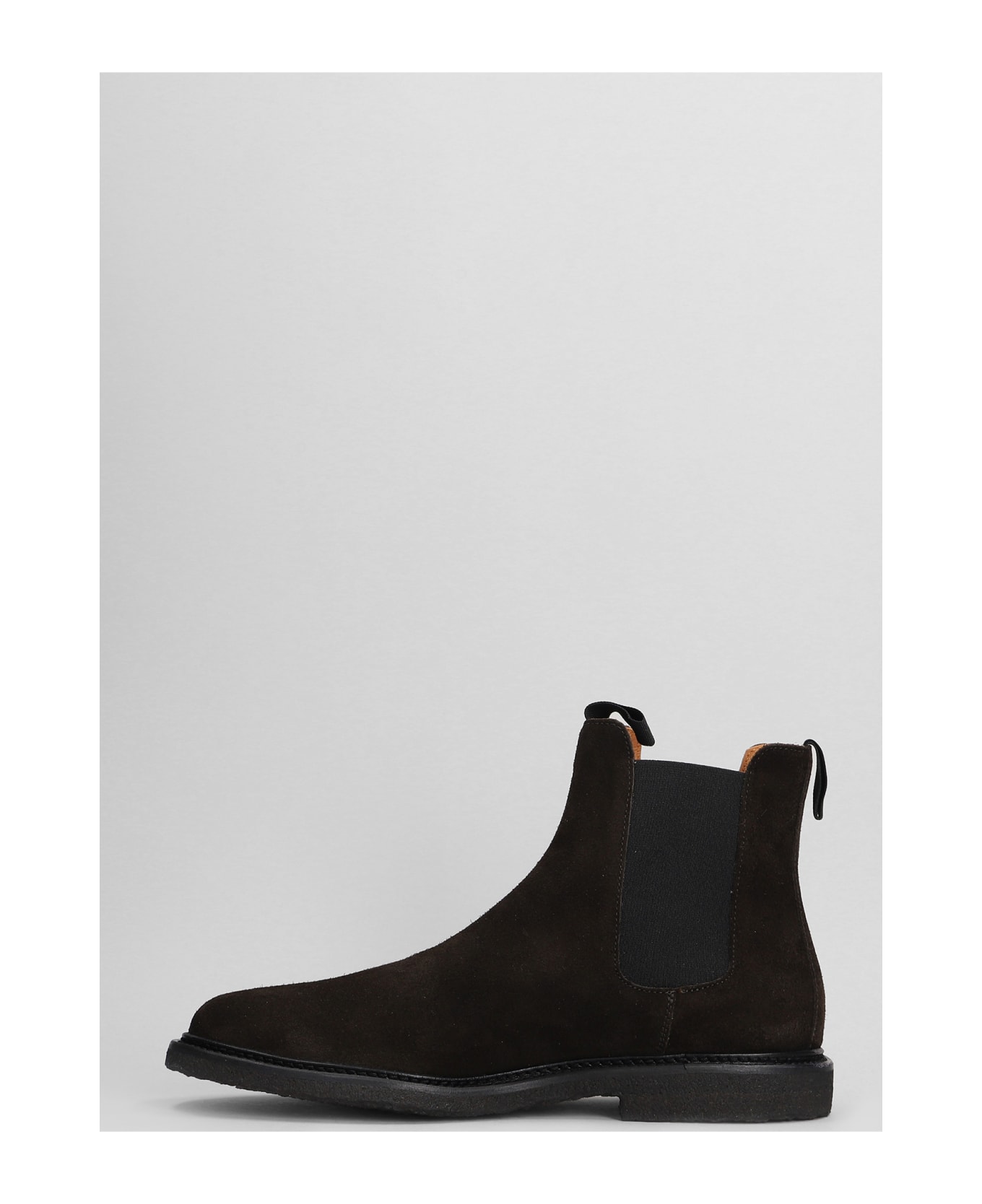 Common Projects Ankle Boots In Brown Suede - brown