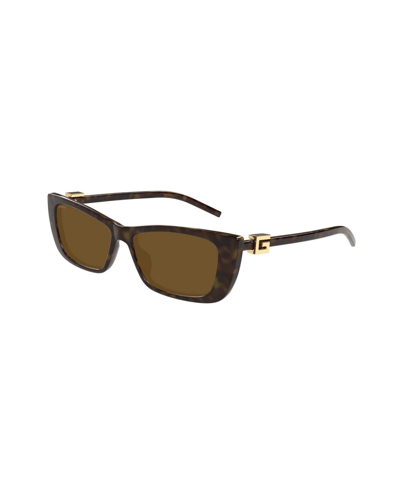 Gucci Eyewear Gucci Gg1681s Linea Gg Logo 004 Havana Brown Sunglasses - Marrone