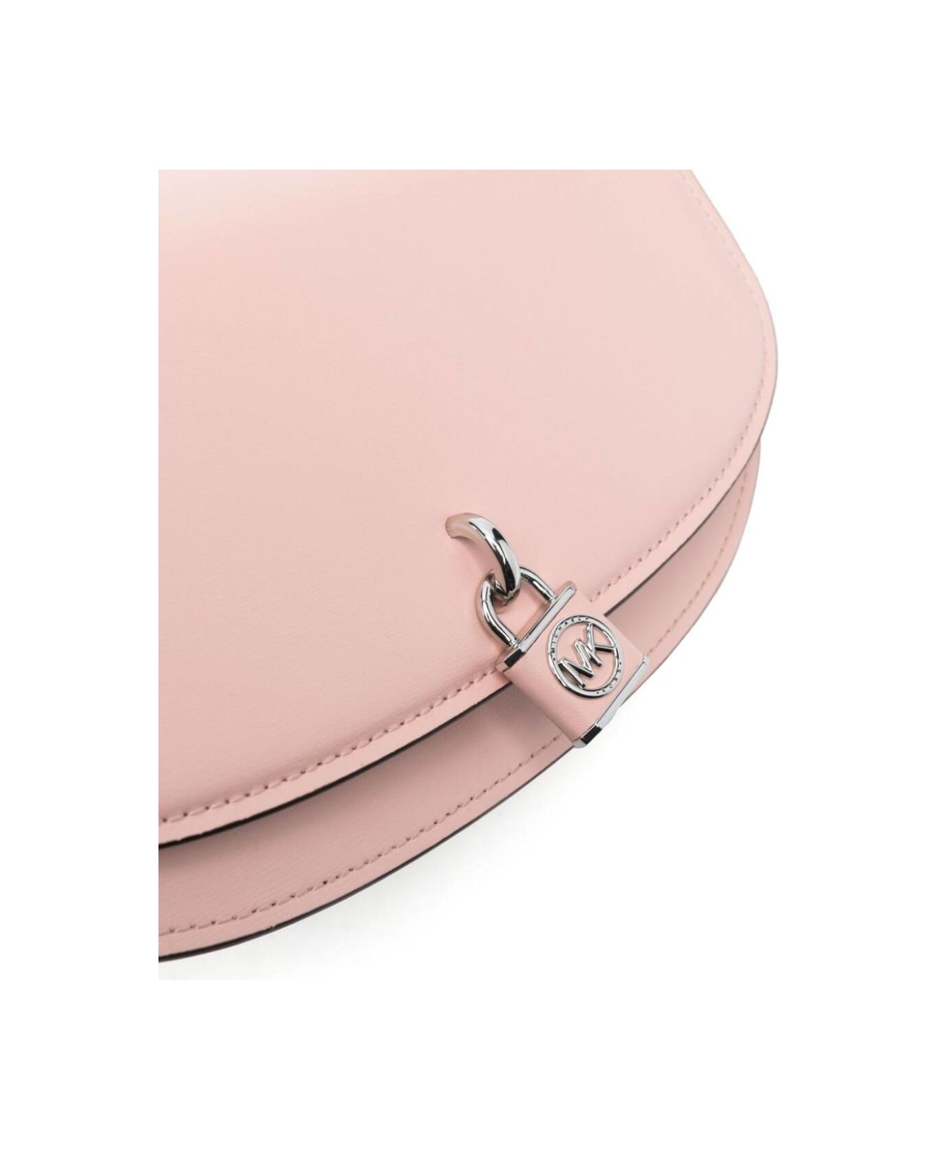 MICHAEL Michael Kors Pink Mila Crossbody Bag In Leather Woman - Pink