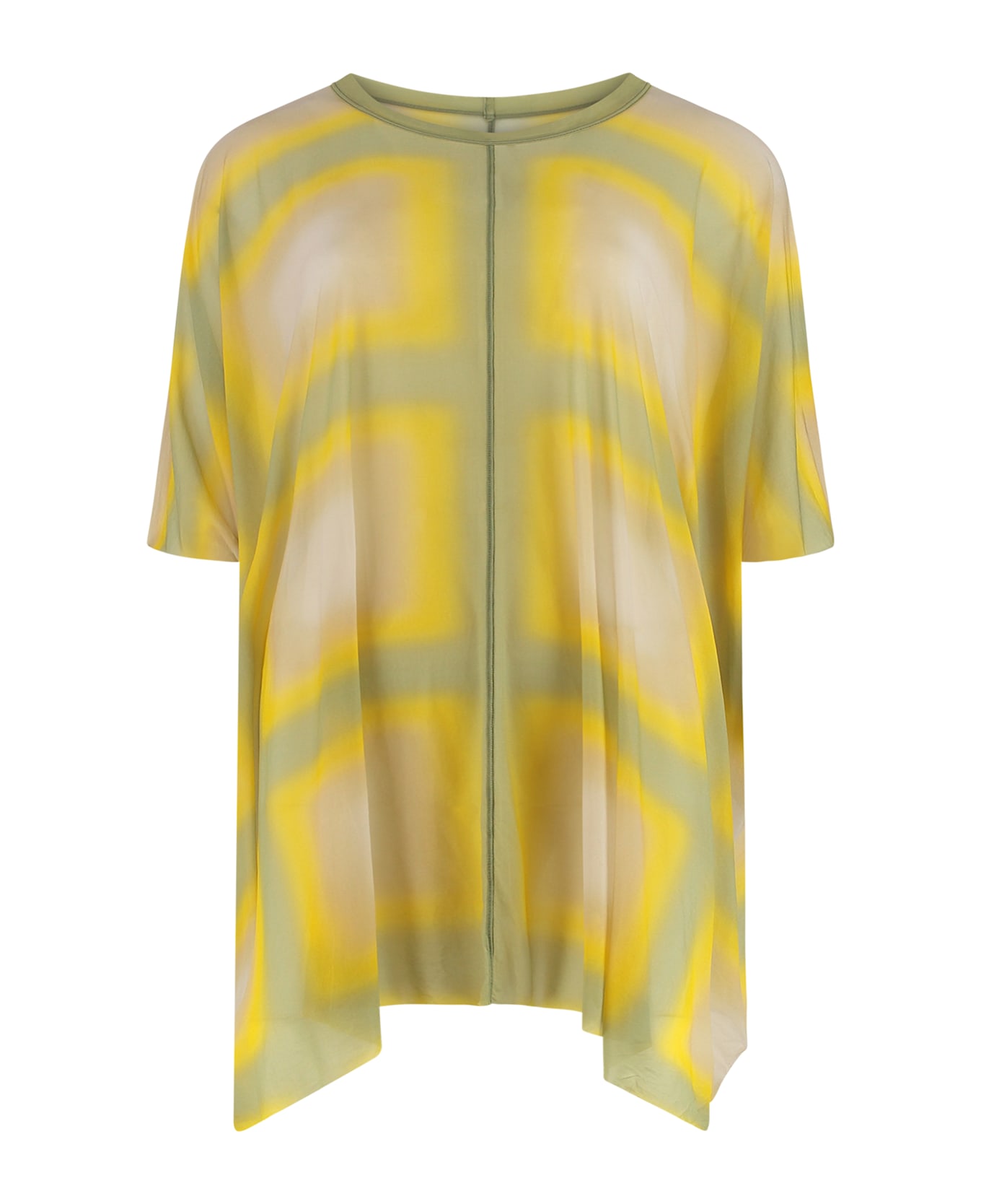 Rick Owens Minerva Printed Blouse - Multicolor