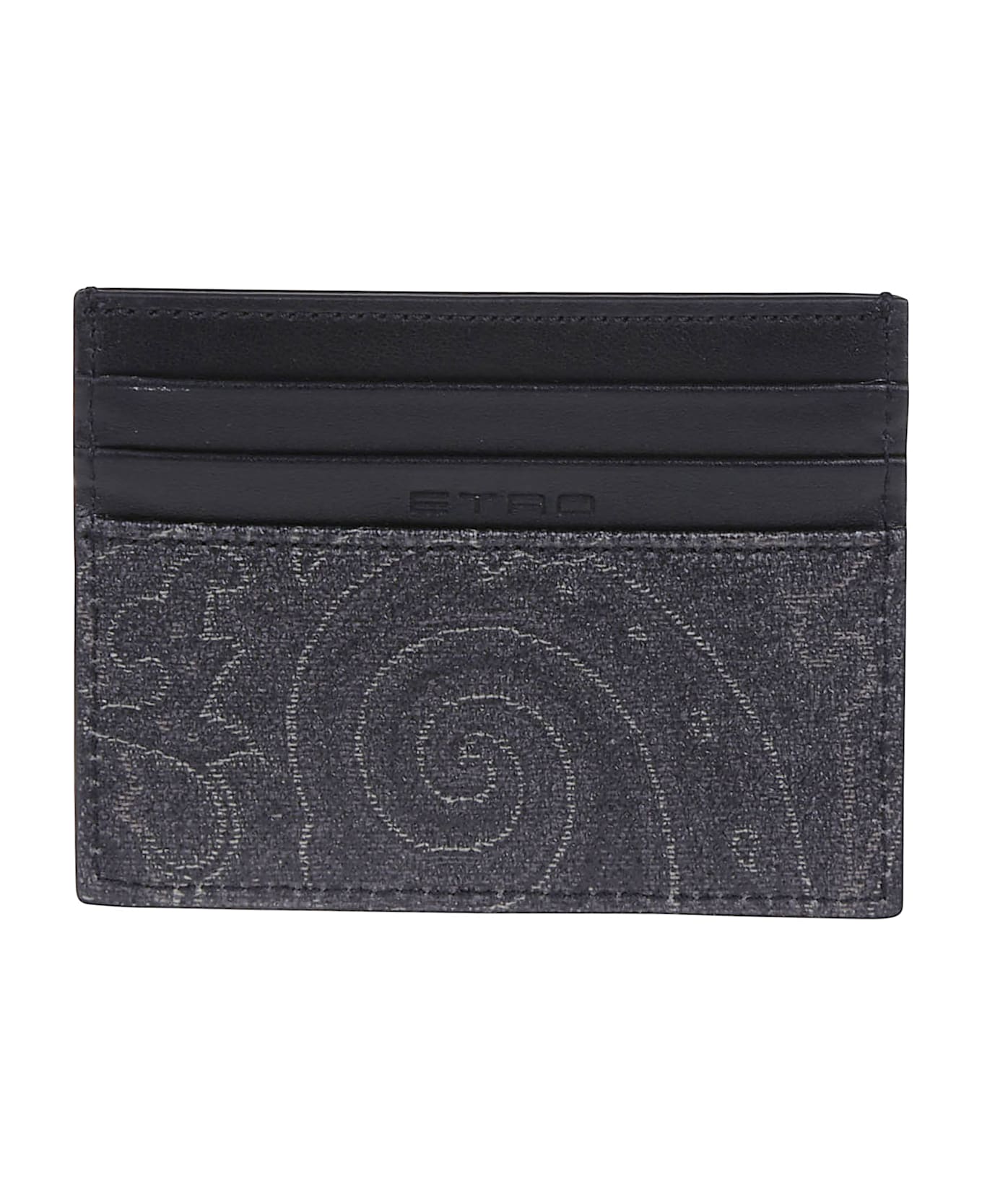 Etro Arnica Credit Card Holder - Nero