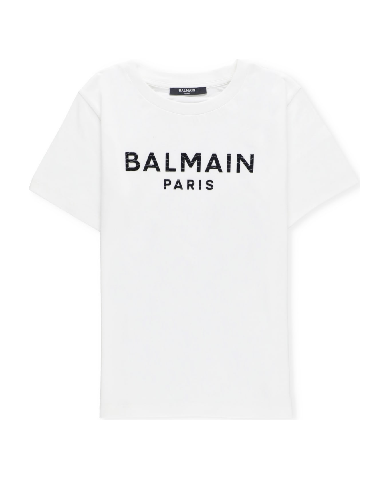 Balmain Logoed T-shirt - White