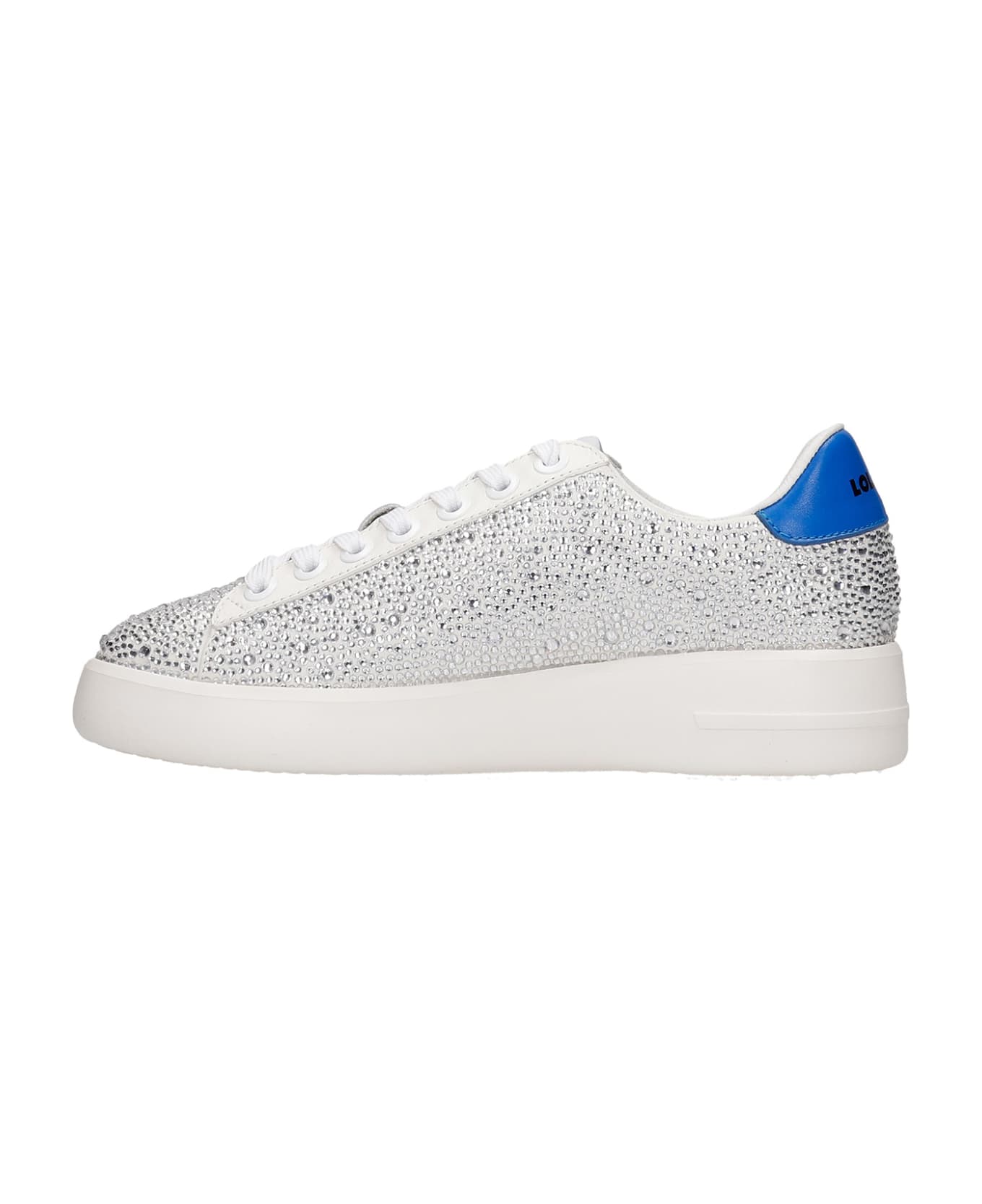 Lola Cruz Sneakers In White Leather - white