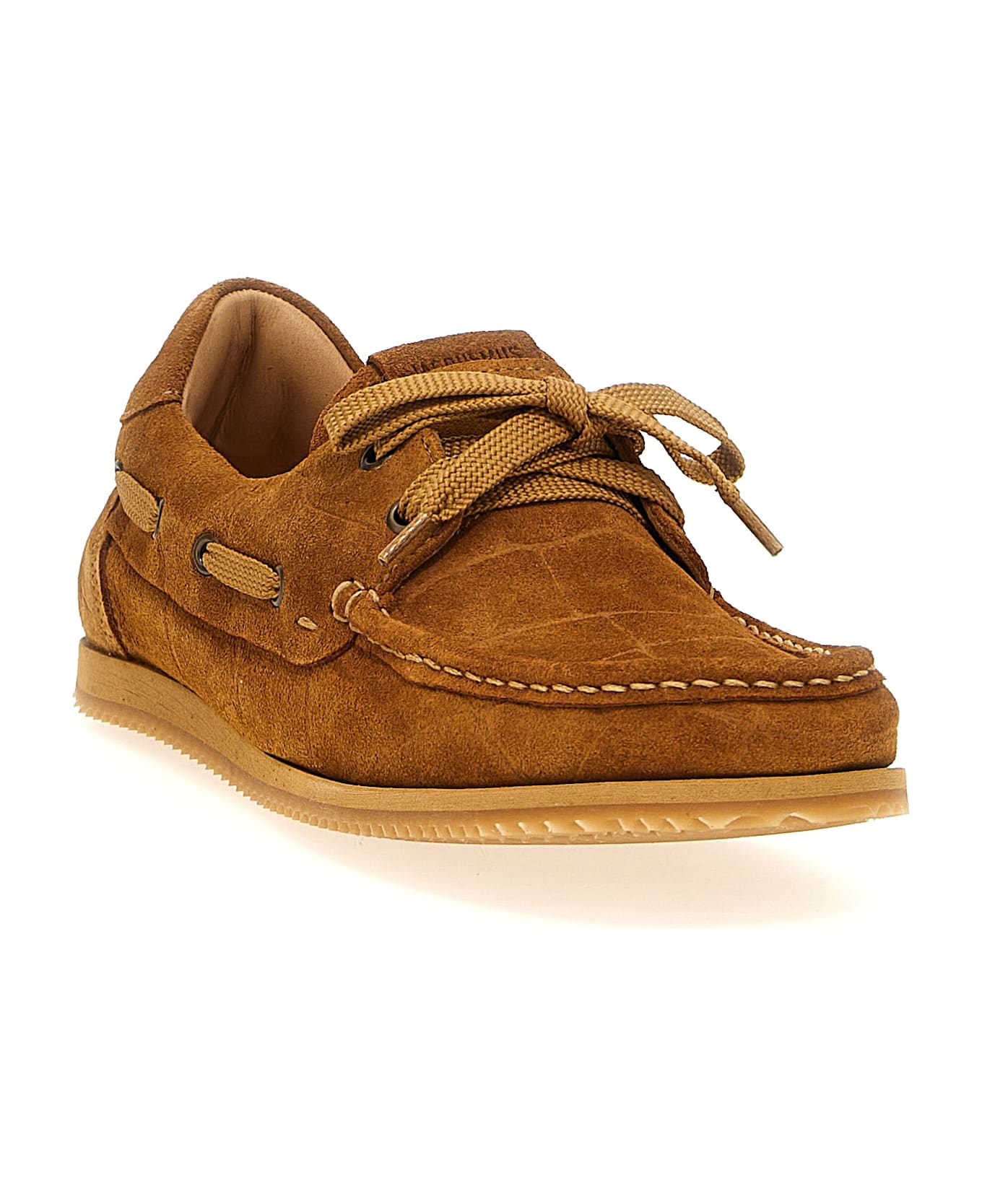 Jacquemus 'les Batto' Boat Shoe - Brown