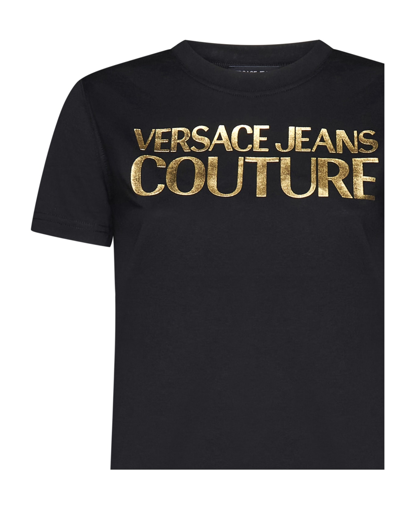 Versace Jeans Couture Logo T-shirt - Black/gold