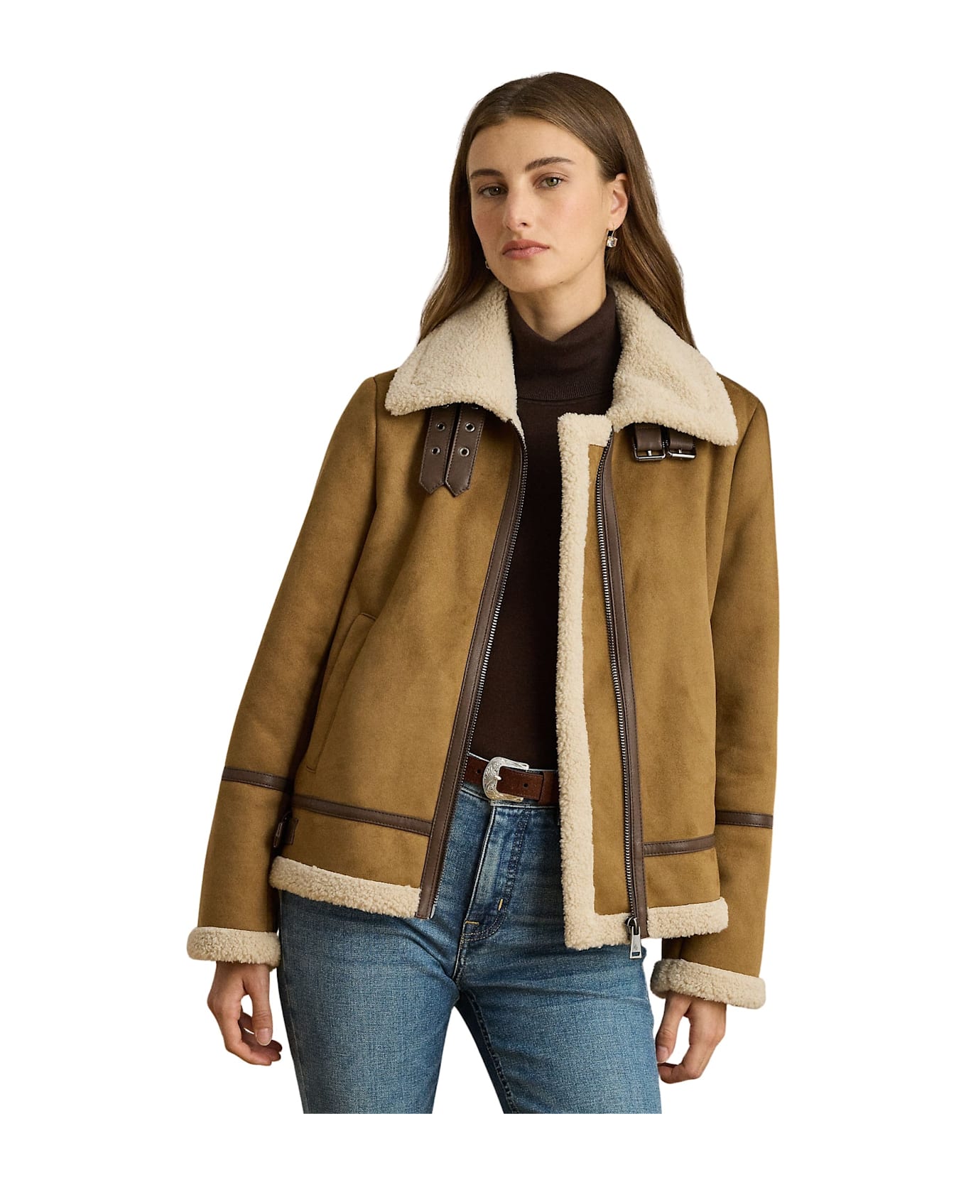 Ralph Lauren Fx Sh Sb 24 Unlined Coat - Camel