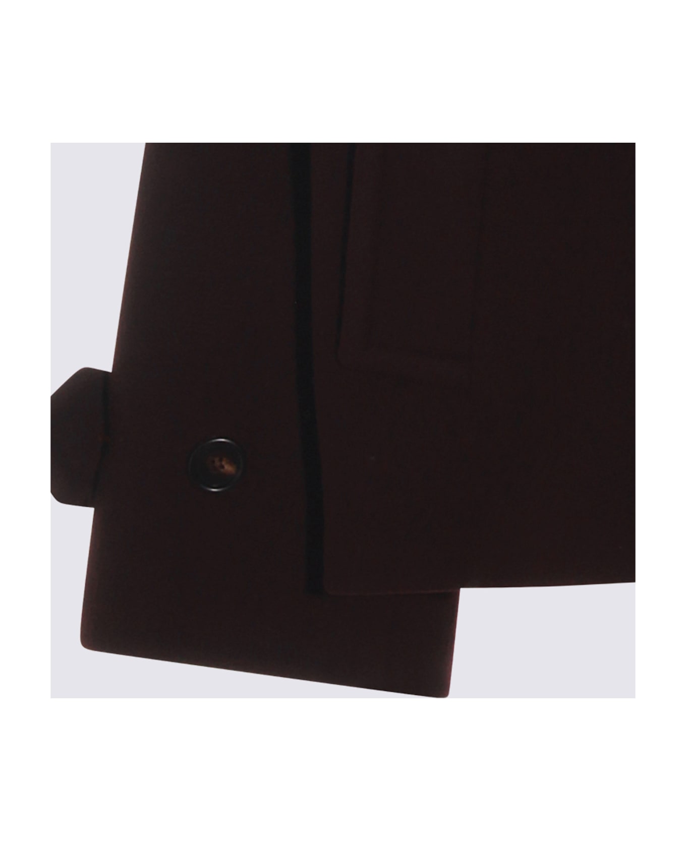 Chloé Deep Purple Wool Coat - DEEP PURPLE