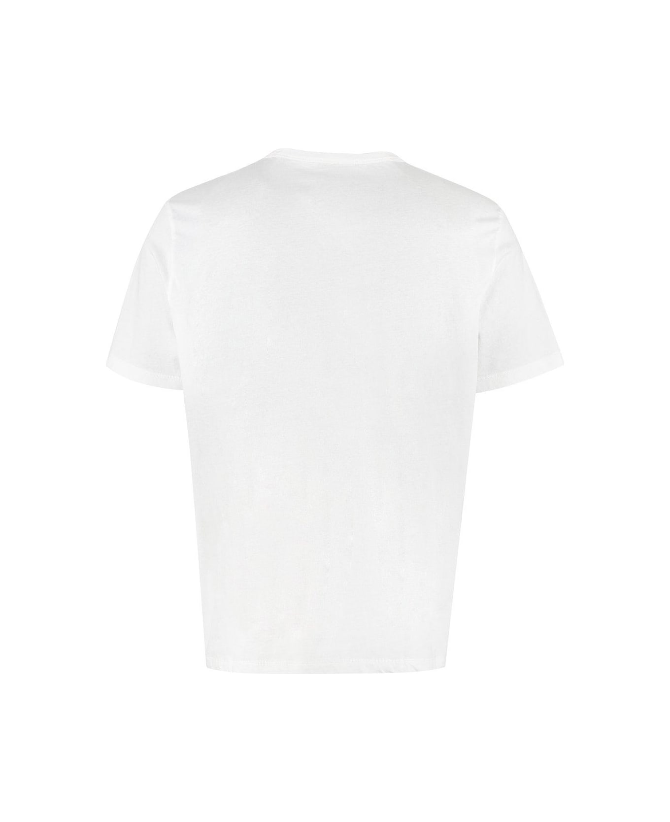 Our Legacy New Box Crewneck Jersey T-shirt - White Clean Jersey