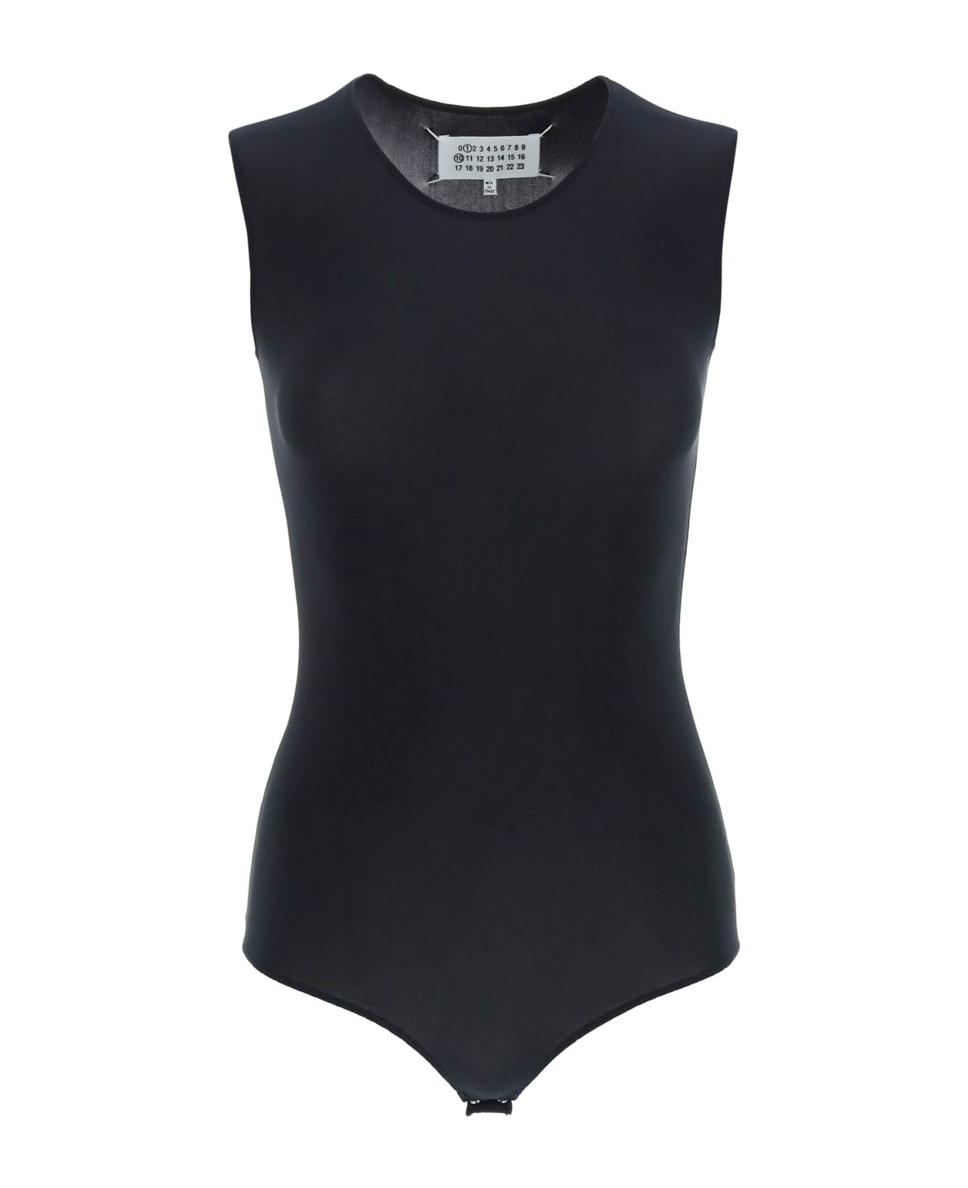 Maison Margiela Sleeveless Lycra Bodysuit - Black